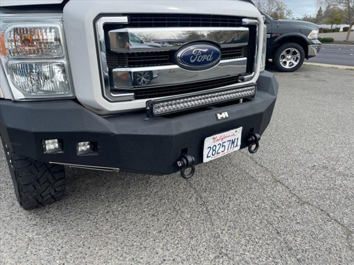 2014 Oxford White/Pale Adobe Metallic Ford F-250 Super Duty King Ranch (1FT7W2BT2EE) with an 6.7L Power Stroke 6.7L Biodiesel Turbo V8 400hp 800ft. lbs. Common Rail Direct Injection engine, 6-Speed Shiftable Automatic transmission, located at 800 Riverside Ave, Roseville, CA, 95678, (916) 773-4549, 38.732265, -121.291039 - DIESEL CREW CAB 4X4 FX4 KING RANCH SERVICE RECORDS - Photo#9