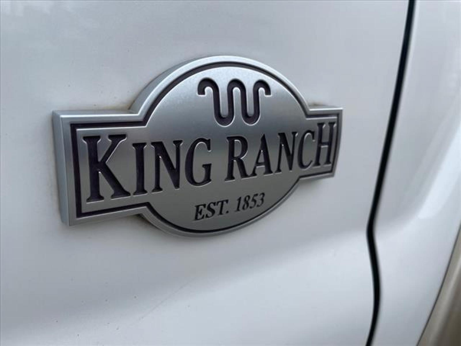 2014 Oxford White/Pale Adobe Metallic Ford F-250 Super Duty King Ranch (1FT7W2BT2EE) with an 6.7L Power Stroke 6.7L Biodiesel Turbo V8 400hp 800ft. lbs. Common Rail Direct Injection engine, 6-Speed Shiftable Automatic transmission, located at 800 Riverside Ave, Roseville, CA, 95678, (916) 773-4549, 38.732265, -121.291039 - DIESEL CREW CAB 4X4 FX4 KING RANCH SERVICE RECORDS - Photo #3