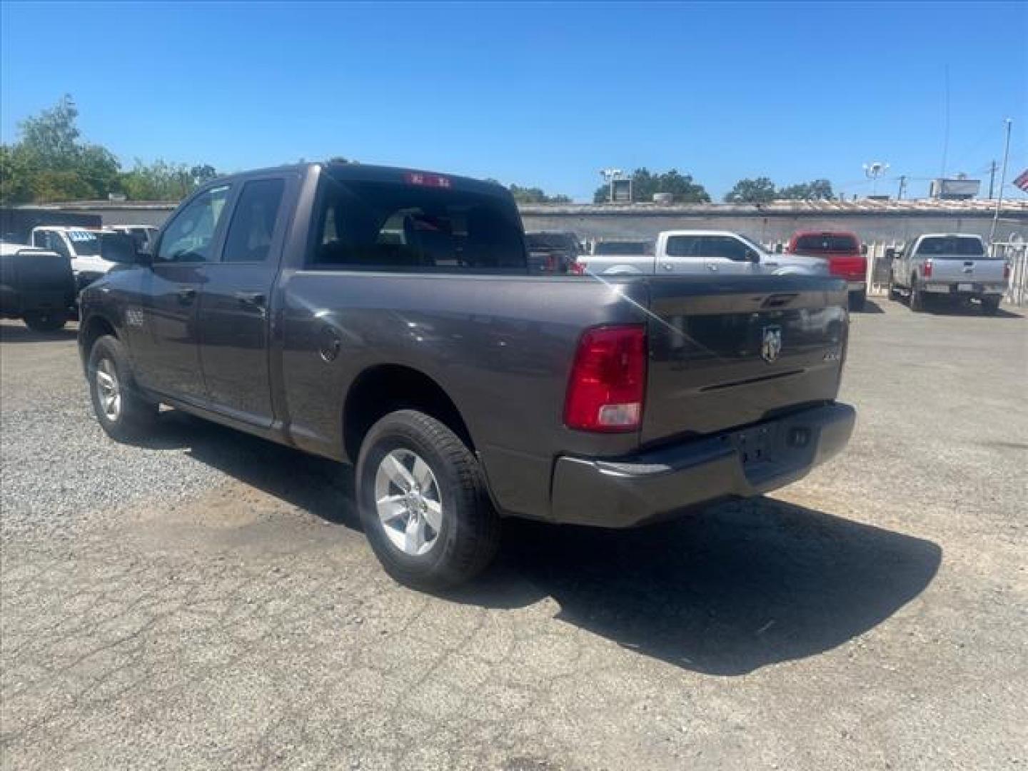 2018 Granite Crystal Metallic Clear Coat RAM 1500 Express (1C6RR7FG3JS) with an 3.6L 3.6L Flex Fuel V6 305hp 269ft. lbs. Sequential Multiport Fuel Injection engine, 8-Speed Shiftable Automatic transmission, located at 800 Riverside Ave, Roseville, CA, 95678, (916) 773-4549, 38.732265, -121.291039 - 4X4 QUAD CAB EXPRESS ONE OWNER - Photo#2