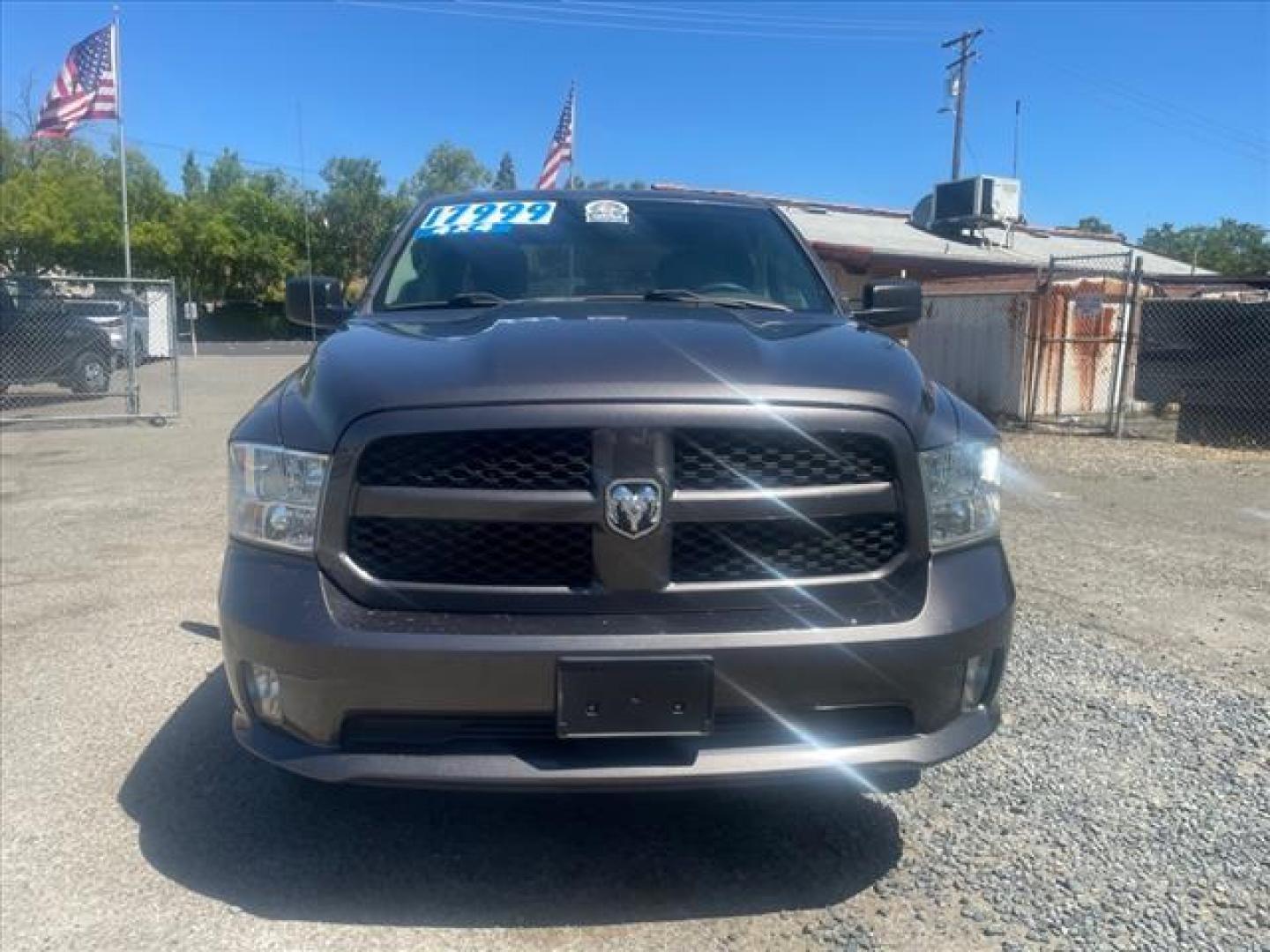 2018 Granite Crystal Metallic Clear Coat RAM 1500 Express (1C6RR7FG3JS) with an 3.6L 3.6L Flex Fuel V6 305hp 269ft. lbs. Sequential Multiport Fuel Injection engine, 8-Speed Shiftable Automatic transmission, located at 800 Riverside Ave, Roseville, CA, 95678, (916) 773-4549, 38.732265, -121.291039 - 4X4 QUAD CAB EXPRESS ONE OWNER - Photo#6