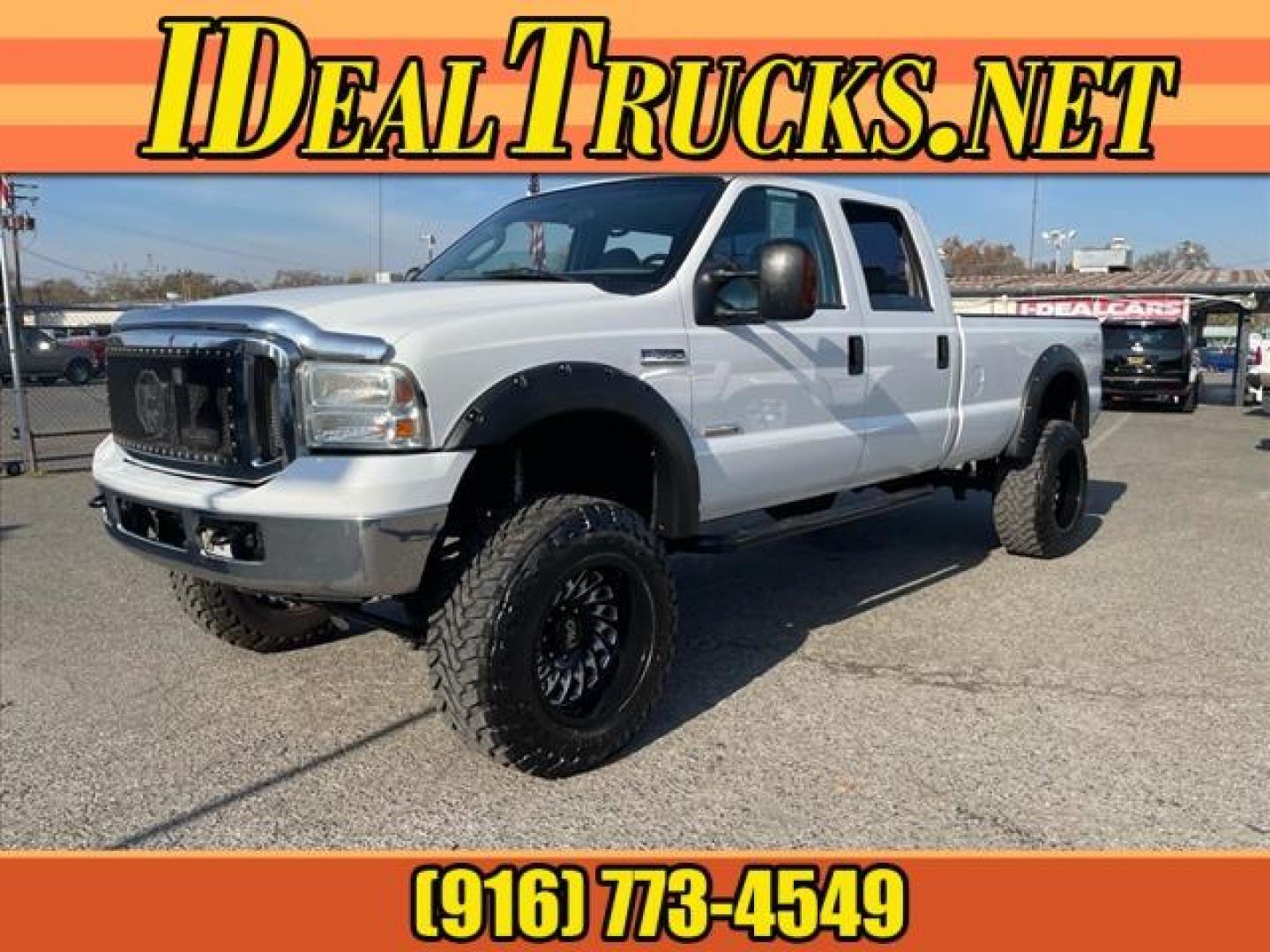 2007 Oxford White Clearcoat Ford F-350 Super Duty XLT (1FTWW31P77E) with an 6.0L 6.0L Turbo Diesel V8 OHV 32V Direct Injection engine, 5-Speed Automatic transmission, located at 800 Riverside Ave, Roseville, CA, 95678, (916) 773-4549, 38.732265, -121.291039 - Photo#0