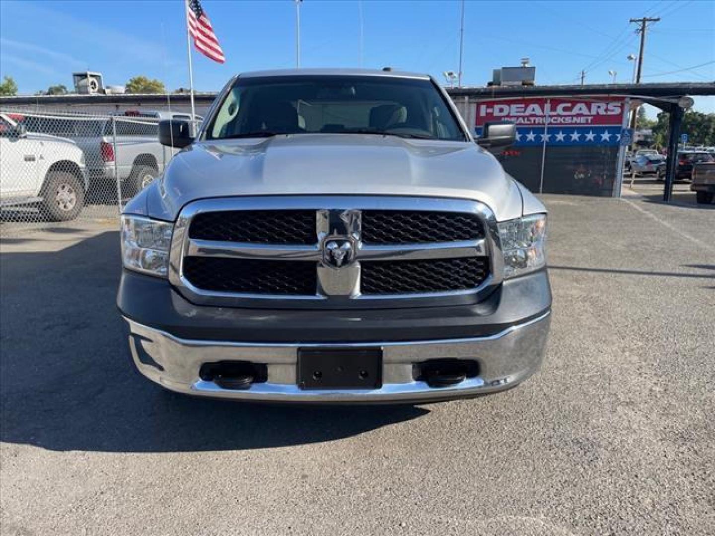 2015 Bright Silver Metallic Clear Coat RAM 1500 Tradesman (3C6RR7KT9FG) with an 5.7L HEMI 5.7L V8 395hp 410ft. lbs. Sequential Multiport Fuel Injection engine, 8-Speed Shiftable Automatic transmission, located at 800 Riverside Ave, Roseville, CA, 95678, (916) 773-4549, 38.732265, -121.291039 - 4X4 TRADESMAN CREW CAB 5.7 HEMI V8 - Photo#6