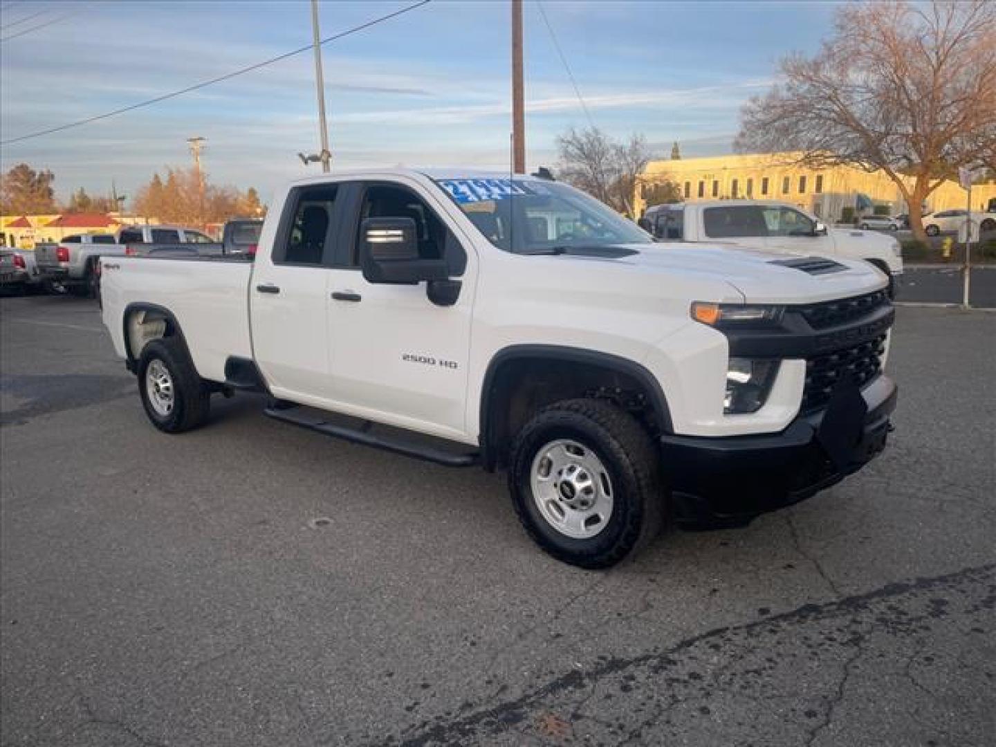 2020 Summit White Chevrolet Silverado 2500HD Work Truck (1GC2YLE75LF) with an 6.6L 6.6L V8 401hp 464ft. lbs. Direct Injection engine, 6-Speed Shiftable Automatic transmission, located at 800 Riverside Ave, Roseville, CA, 95678, (916) 773-4549, 38.732265, -121.291039 - Photo#1