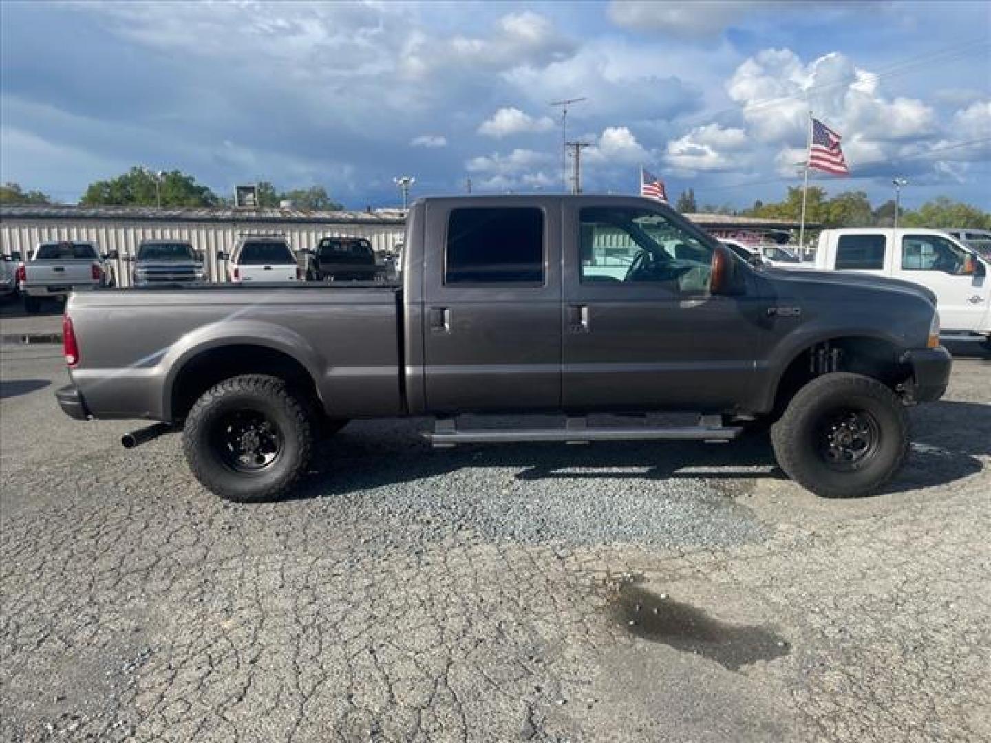 2004 Dark Shadow Grey Clearcoat Metallic Ford F-250 Super Duty XLT (1FTNW21P94E) with an Power Stroke 6.0L Diesel Turbo V8 325hp 560ft. lbs. Other engine, 5-Speed Automatic transmission, located at 800 Riverside Ave, Roseville, CA, 95678, (916) 773-4549, 38.732265, -121.291039 - Photo#5