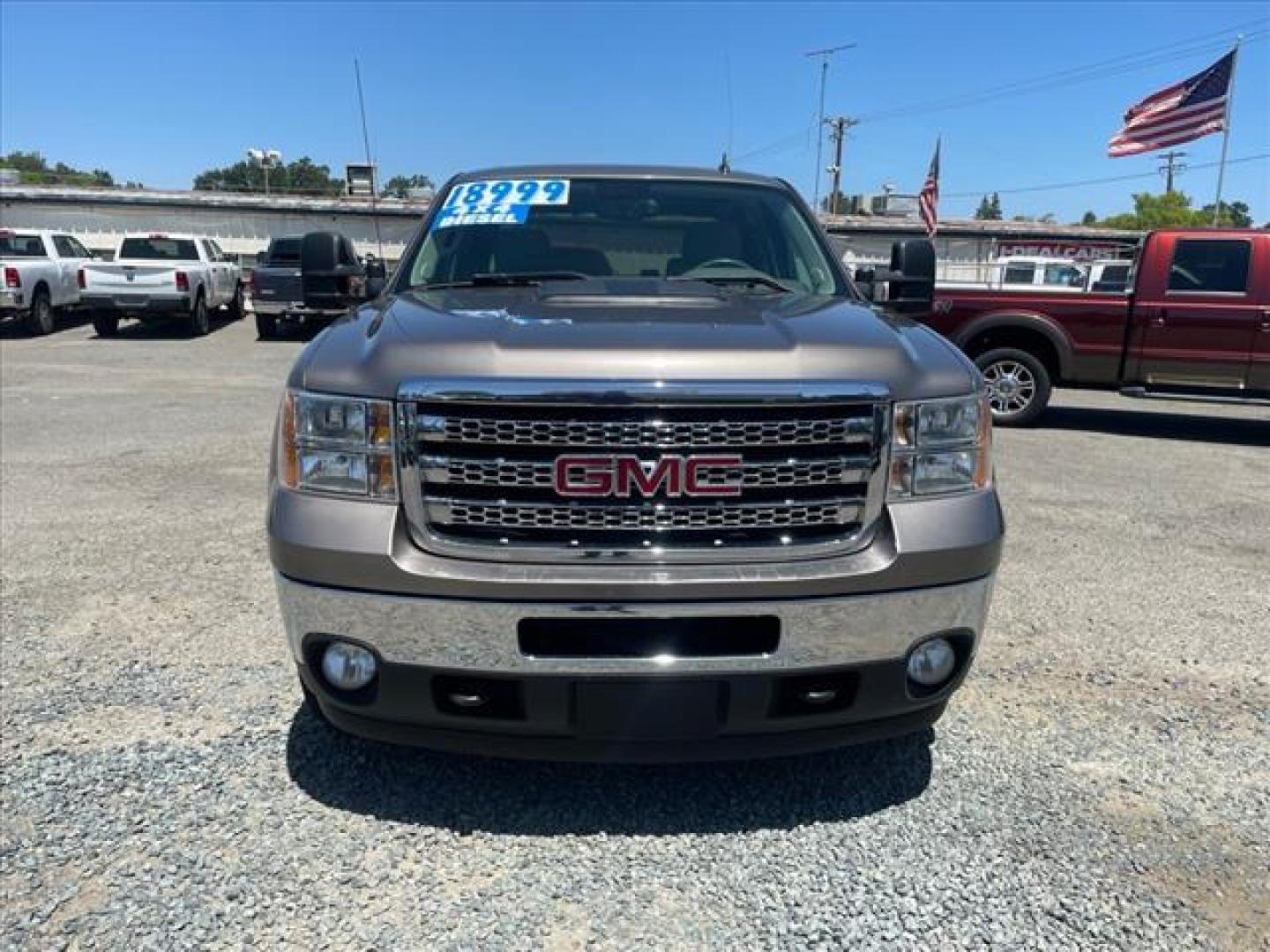 2014 Light Autumnwood Metallic GMC Sierra 2500HD SLE (1GT120C8XEF) with an 6.6L Duramax 6.6L Diesel Turbo V8 397hp 765ft. lbs. Common Rail Direct Injection engine, Allison 1000 6-Speed Shiftable Automatic transmission, located at 800 Riverside Ave, Roseville, CA, 95678, (916) 773-4549, 38.732265, -121.291039 - DURAMAX DIESEL CREW CAB 4X4 SLE ALLISON TRANSMISSION - Photo#7