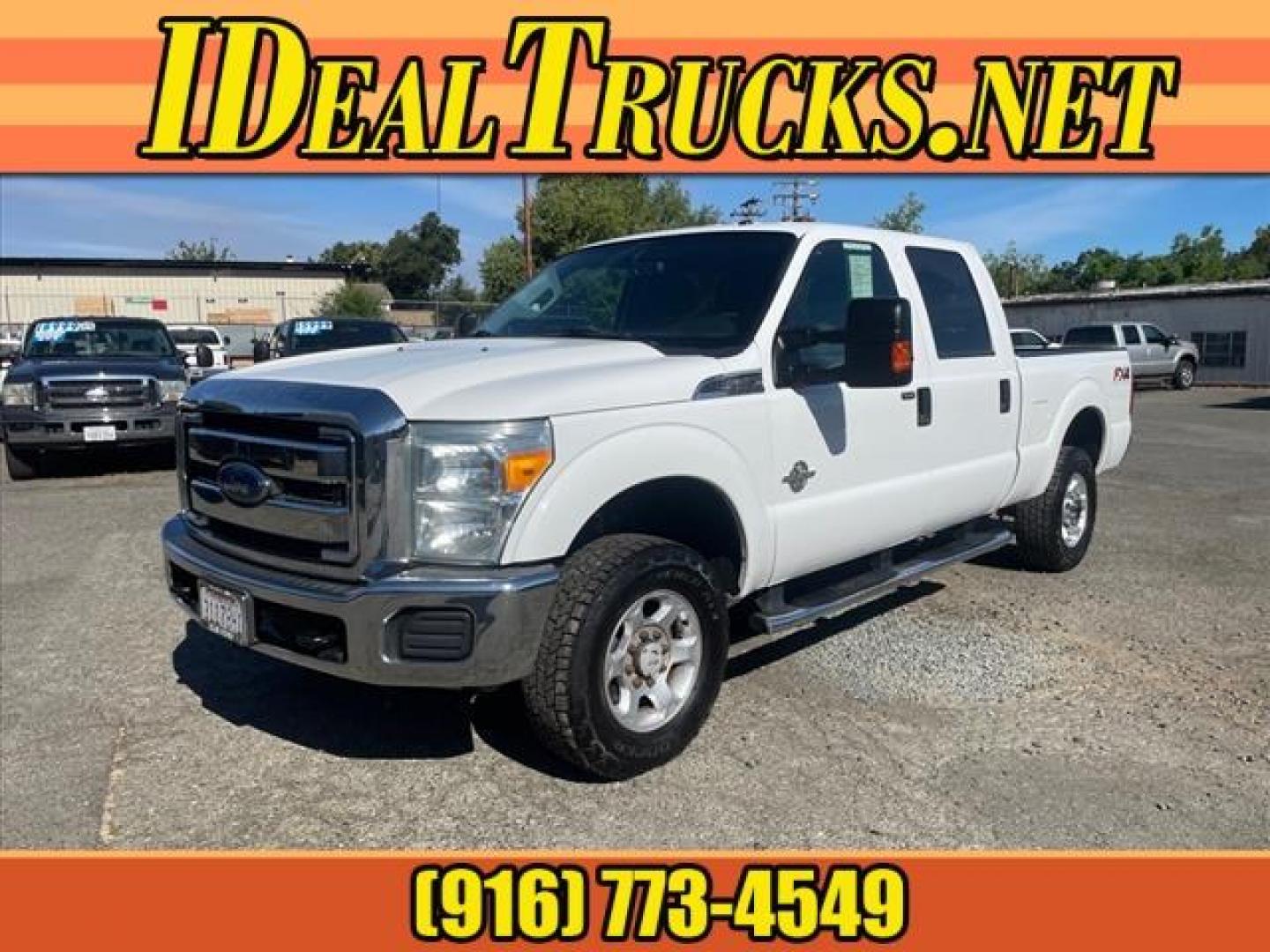 2015 Oxford White Ford F-250 Super Duty XLT (1FT7W2BT1FE) with an 6.7L Power Stroke 6.7L Biodiesel Turbo V8 440hp 860ft. lbs. Common Rail Direct Injection engine, 6-Speed Shiftable Automatic transmission, located at 800 Riverside Ave, Roseville, CA, 95678, (916) 773-4549, 38.732265, -121.291039 - Photo#0