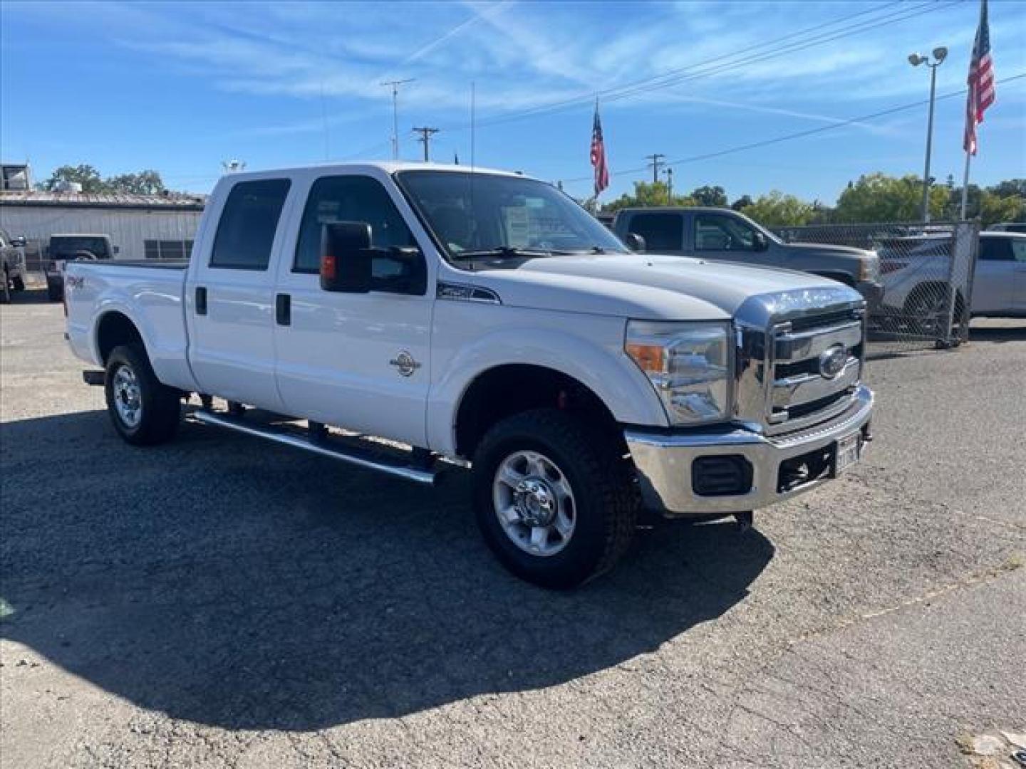 2015 Oxford White Ford F-250 Super Duty XLT (1FT7W2BT1FE) with an 6.7L Power Stroke 6.7L Biodiesel Turbo V8 440hp 860ft. lbs. Common Rail Direct Injection engine, 6-Speed Shiftable Automatic transmission, located at 800 Riverside Ave, Roseville, CA, 95678, (916) 773-4549, 38.732265, -121.291039 - Photo#1