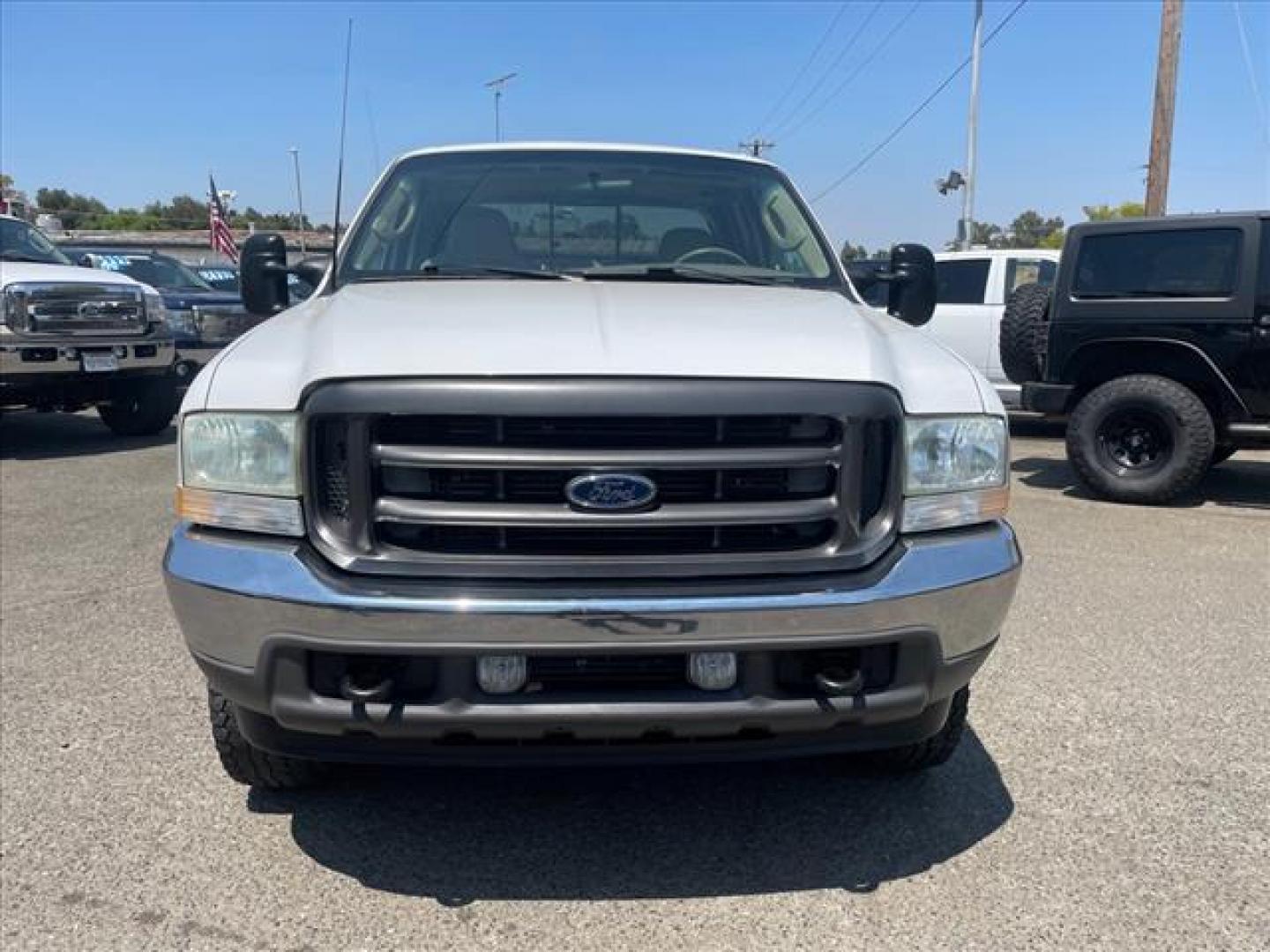 2003 Oxford White Metallic Ford F-350 Super Duty Lariat (1FTSW31PX3E) with an Power Stroke 6.0L Diesel Turbo V8 325hp 560ft. lbs. Other engine, 5-Speed Automatic transmission, located at 800 Riverside Ave, Roseville, CA, 95678, (916) 773-4549, 38.732265, -121.291039 - DIESEL CREW CAB 4X4 LARIAT 112K MILES MOON ROOF ONE OWNER CLEAN CARFAX - Photo#7