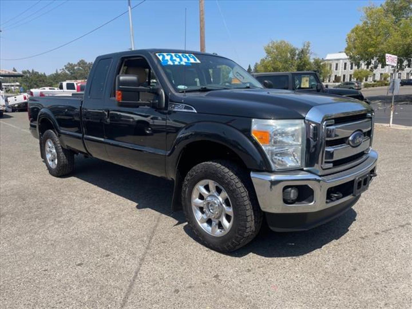 2015 Tuxedo Black Metallic Ford F-250 Super Duty Lariat (1FT7X2B61FE) with an 6.2L 6.2L Flex Fuel V8 385hp 405ft. lbs. Sequential Electronic Fuel Injection engine, 6-Speed Shiftable Automatic transmission, located at 800 Riverside Ave, Roseville, CA, 95678, (916) 773-4549, 38.732265, -121.291039 - Photo#1