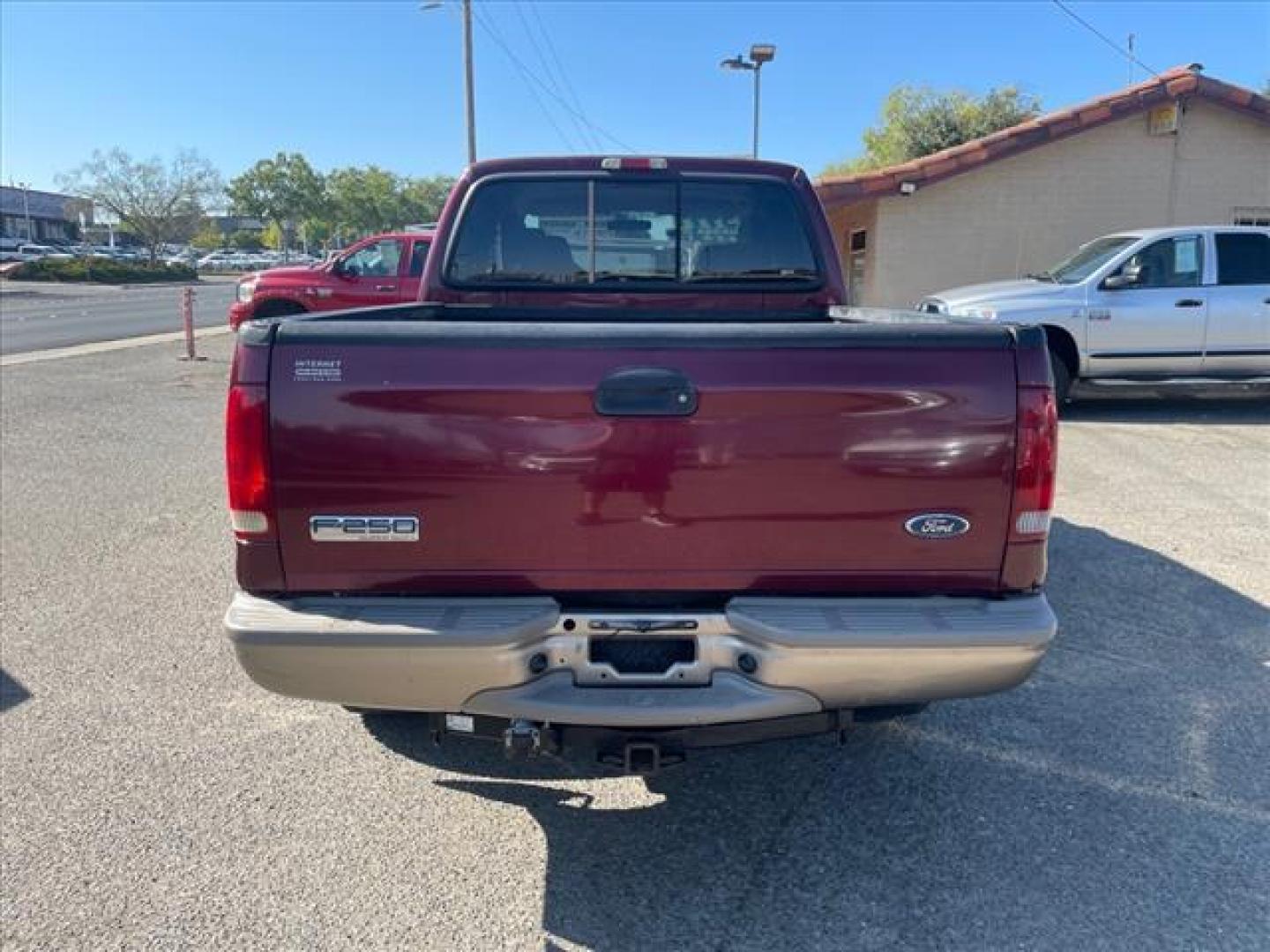 2005 Dark Toreador Red Clearcoat Ford F-250 Super Duty XLT (1FTSW21P05E) with an 6.0L Power Stroke 6.0L Diesel Turbo V8 325hp 560ft. lbs. Direct Injection engine, 6-Speed Manual transmission, located at 800 Riverside Ave, Roseville, CA, 95678, (916) 773-4549, 38.732265, -121.291039 - Photo#8