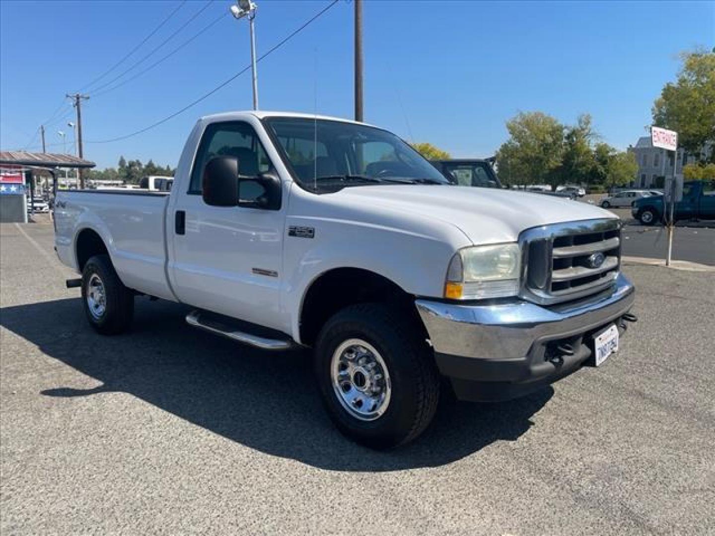 2004 Oxford White Clearcoat Ford F-250 Super Duty XLT (1FTNF21P54E) with an 6.0L Power Stroke 6.0L Diesel Turbo V8 325hp 560ft. lbs. Other engine, 5-Speed Automatic transmission, located at 800 Riverside Ave, Roseville, CA, 95678, (916) 773-4549, 38.732265, -121.291039 - DIESEL XLT BULLET PROOF EGR COOLER SERVICE RECORDS ONE OWNER CLEAN CLEAN CARFAX - Photo#1