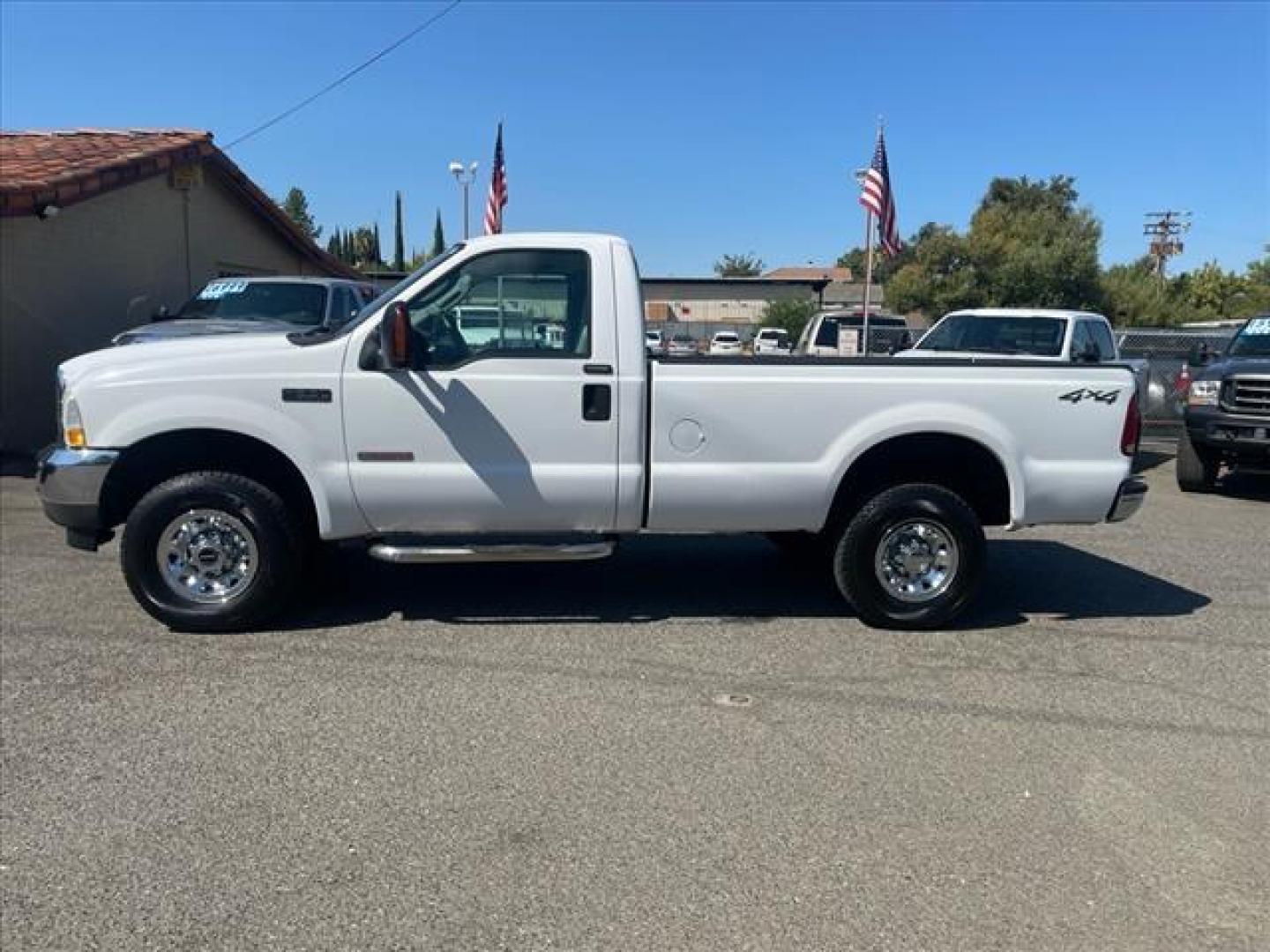 2004 Oxford White Clearcoat Ford F-250 Super Duty XLT (1FTNF21P54E) with an 6.0L Power Stroke 6.0L Diesel Turbo V8 325hp 560ft. lbs. Other engine, 5-Speed Automatic transmission, located at 800 Riverside Ave, Roseville, CA, 95678, (916) 773-4549, 38.732265, -121.291039 - DIESEL XLT BULLET PROOF EGR COOLER SERVICE RECORDS ONE OWNER CLEAN CLEAN CARFAX - Photo#4