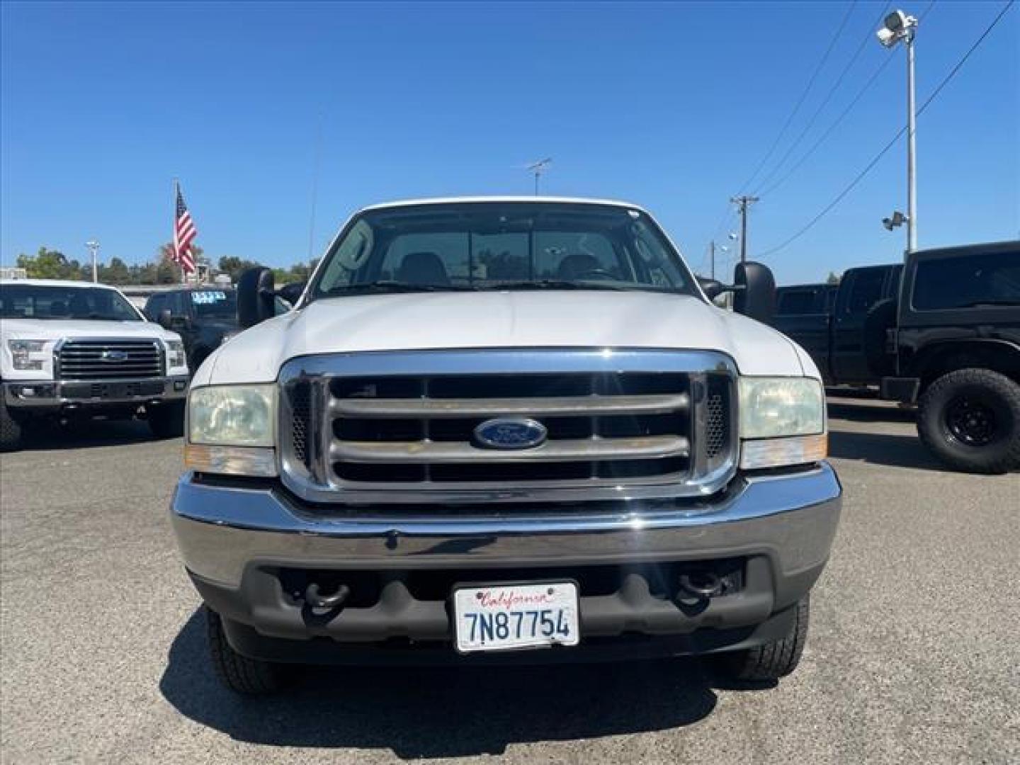 2004 Oxford White Clearcoat Ford F-250 Super Duty XLT (1FTNF21P54E) with an 6.0L Power Stroke 6.0L Diesel Turbo V8 325hp 560ft. lbs. Other engine, 5-Speed Automatic transmission, located at 800 Riverside Ave, Roseville, CA, 95678, (916) 773-4549, 38.732265, -121.291039 - DIESEL XLT BULLET PROOF EGR COOLER SERVICE RECORDS ONE OWNER CLEAN CLEAN CARFAX - Photo#7