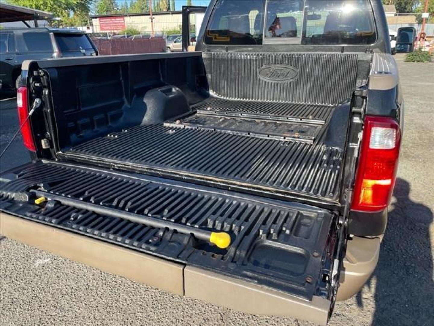 2012 Black/Pale Adobe Metallic Ford F-250 Super Duty King Ranch (1FT7W2BT8CE) with an 6.7L Power Stroke 6.7L Biodiesel Turbo V8 400hp 800ft. lbs. Common Rail Direct Injection engine, 6-Speed Shiftable Automatic transmission, located at 800 Riverside Ave, Roseville, CA, 95678, (916) 773-4549, 38.732265, -121.291039 - DIESEL CREW CAB 4X4 FX4 KING RANCH SERVICE RECORDS ONE OWNER CLEAN CARFAX - Photo#9