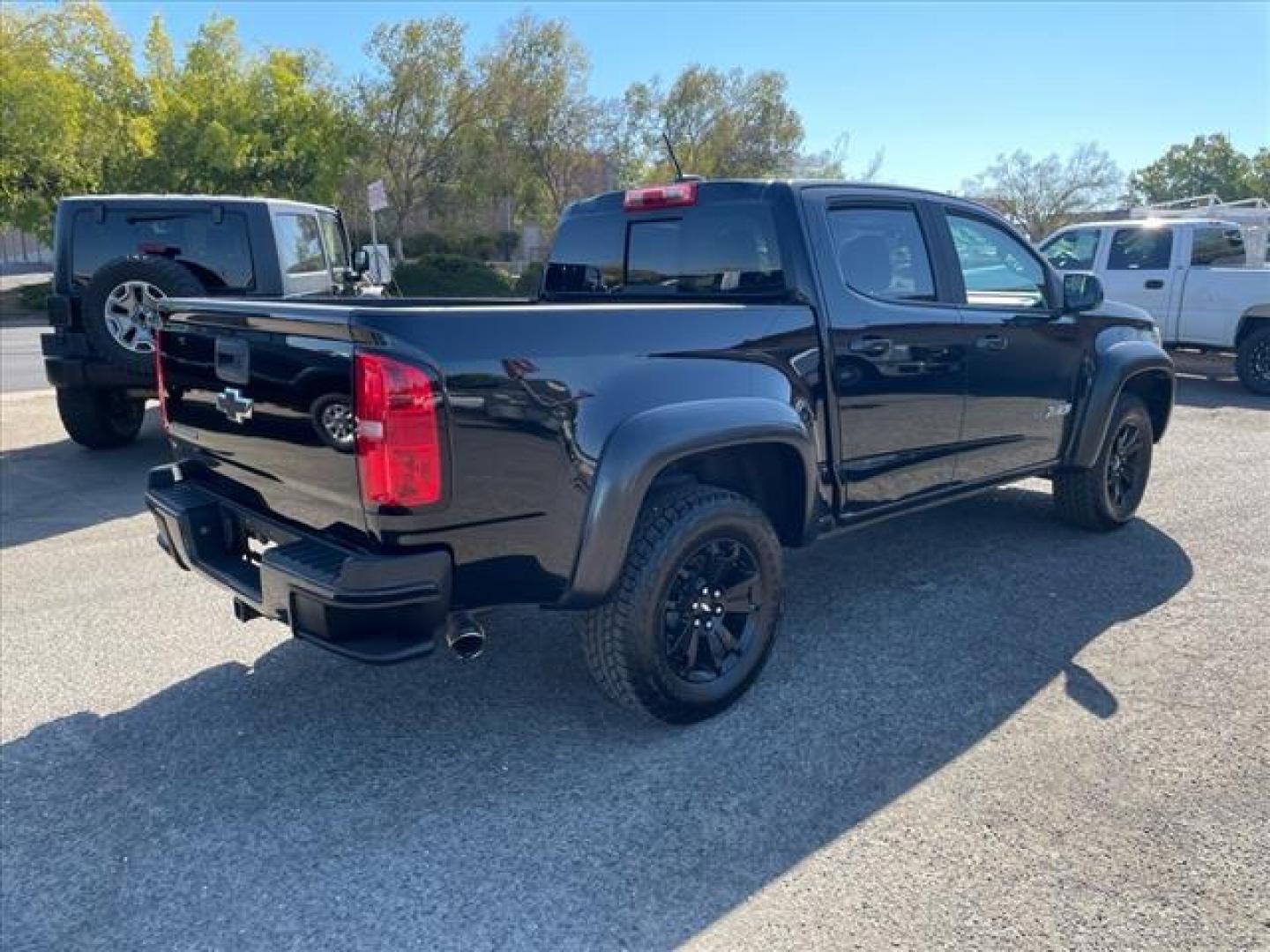 2018 Black Chevrolet Colorado Z71 (1GCGTDEN1J1) with an 3.6L 3.6L V6 308hp 275ft. lbs. Direct Injection engine, 8-Speed Shiftable Automatic transmission, located at 800 Riverside Ave, Roseville, CA, 95678, (916) 773-4549, 38.732265, -121.291039 - 4X4 CREW CAB Z71 ONE OWNER - Photo#4