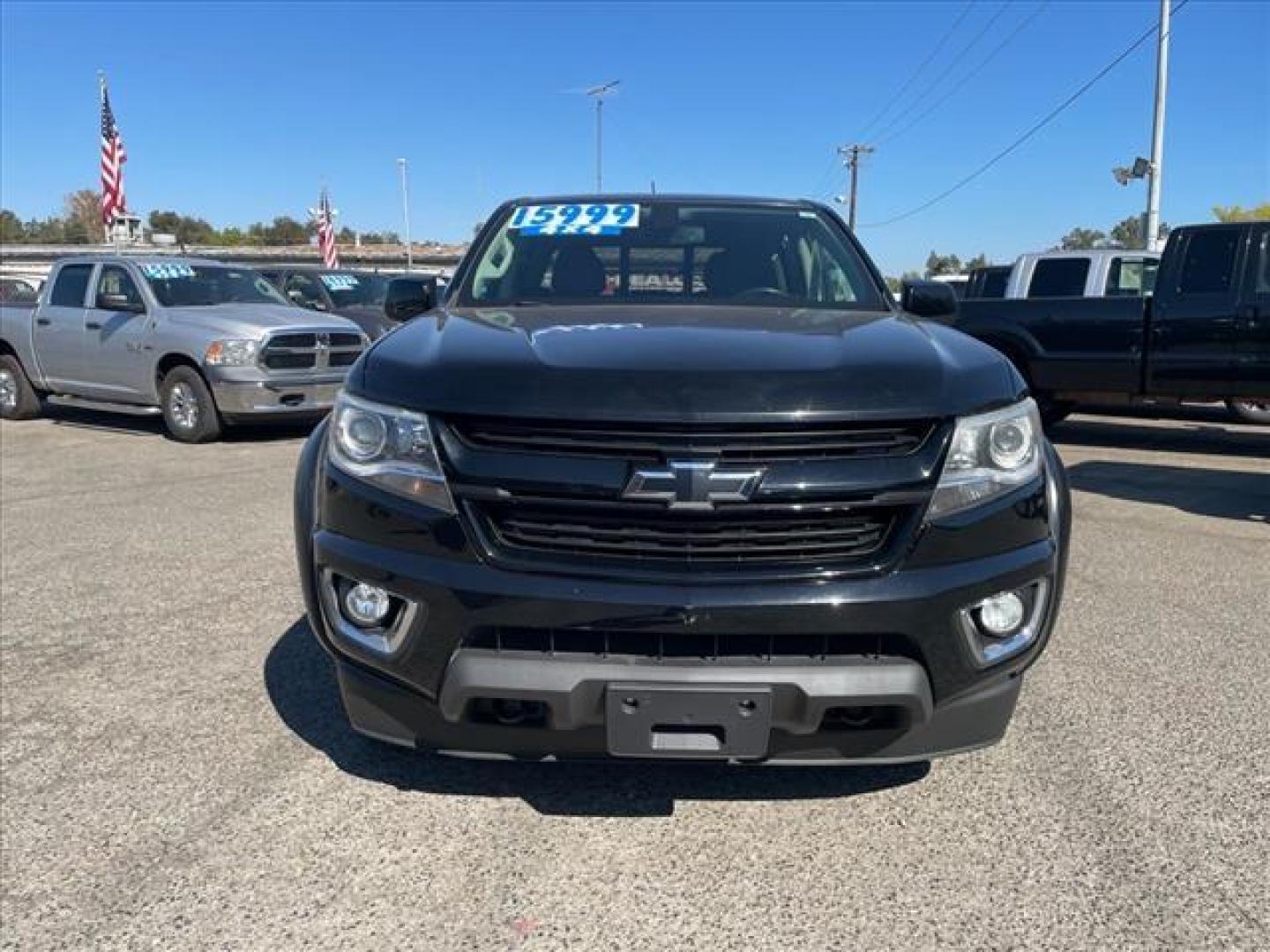 2018 Black Chevrolet Colorado Z71 (1GCGTDEN1J1) with an 3.6L 3.6L V6 308hp 275ft. lbs. Direct Injection engine, 8-Speed Shiftable Automatic transmission, located at 800 Riverside Ave, Roseville, CA, 95678, (916) 773-4549, 38.732265, -121.291039 - 4X4 CREW CAB Z71 ONE OWNER - Photo#8