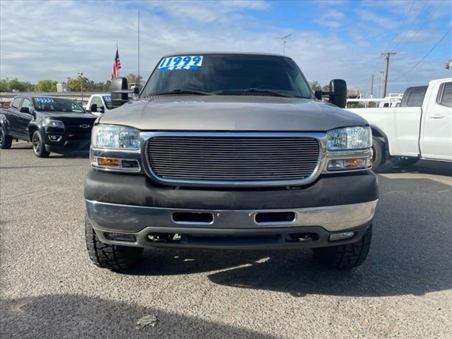 2001 Pewter Metallic GMC Sierra 2500HD SLE (1GTHK23G91F) with an Vortec 8.1L V8 330hp 450ft. lbs. Other engine, 5-Speed Automatic transmission, located at 800 Riverside Ave, Roseville, CA, 95678, (916) 773-4549, 38.732265, -121.291039 - Photo#7