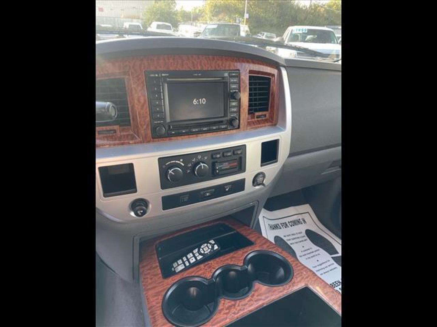 2006 Dk. Gray Dodge Ram 2500 Laramie (3D3KR29CX6G) with an 5.9L 5.9L Turbocharged Diesel I6 OHV 24V FI Engine Direct Injection engine, 4-Speed Automatic transmission, located at 800 Riverside Ave, Roseville, CA, 95678, (916) 773-4549, 38.732265, -121.291039 - CUMMINS DIESEL MEGA CAB CLEAN CARFAX - Photo#10