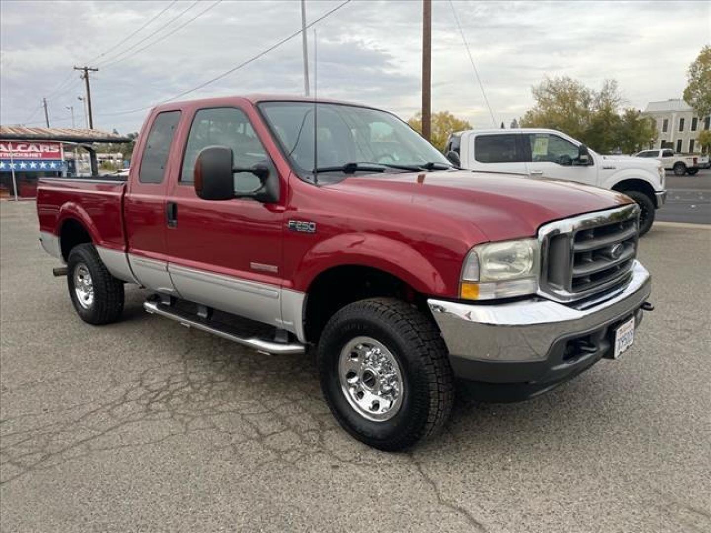 2003 Toreador Red Metallic Ford F-250 Super Duty XLT (1FTNX21P83E) with an Power Stroke 6.0L Diesel Turbo V8 325hp 560ft. lbs. Other engine, 5-Speed Automatic transmission, located at 800 Riverside Ave, Roseville, CA, 95678, (916) 773-4549, 38.732265, -121.291039 - Photo#1