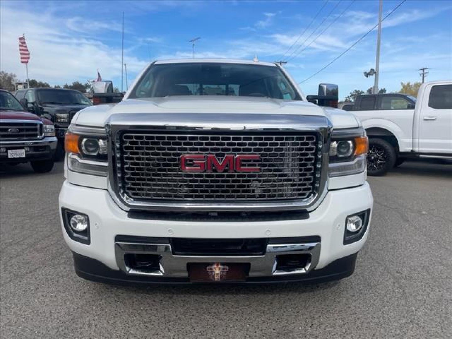 2016 Summit White GMC Sierra 2500HD Denali (1GT12UE86GF) with an 6.6L Duramax 6.6L Diesel Turbo V8 397hp 765ft. lbs. Common Rail Direct Injection engine, Allison 1000 6-Speed Shiftable Automatic transmission, located at 800 Riverside Ave, Roseville, CA, 95678, (916) 773-4549, 38.732265, -121.291039 - Photo#7