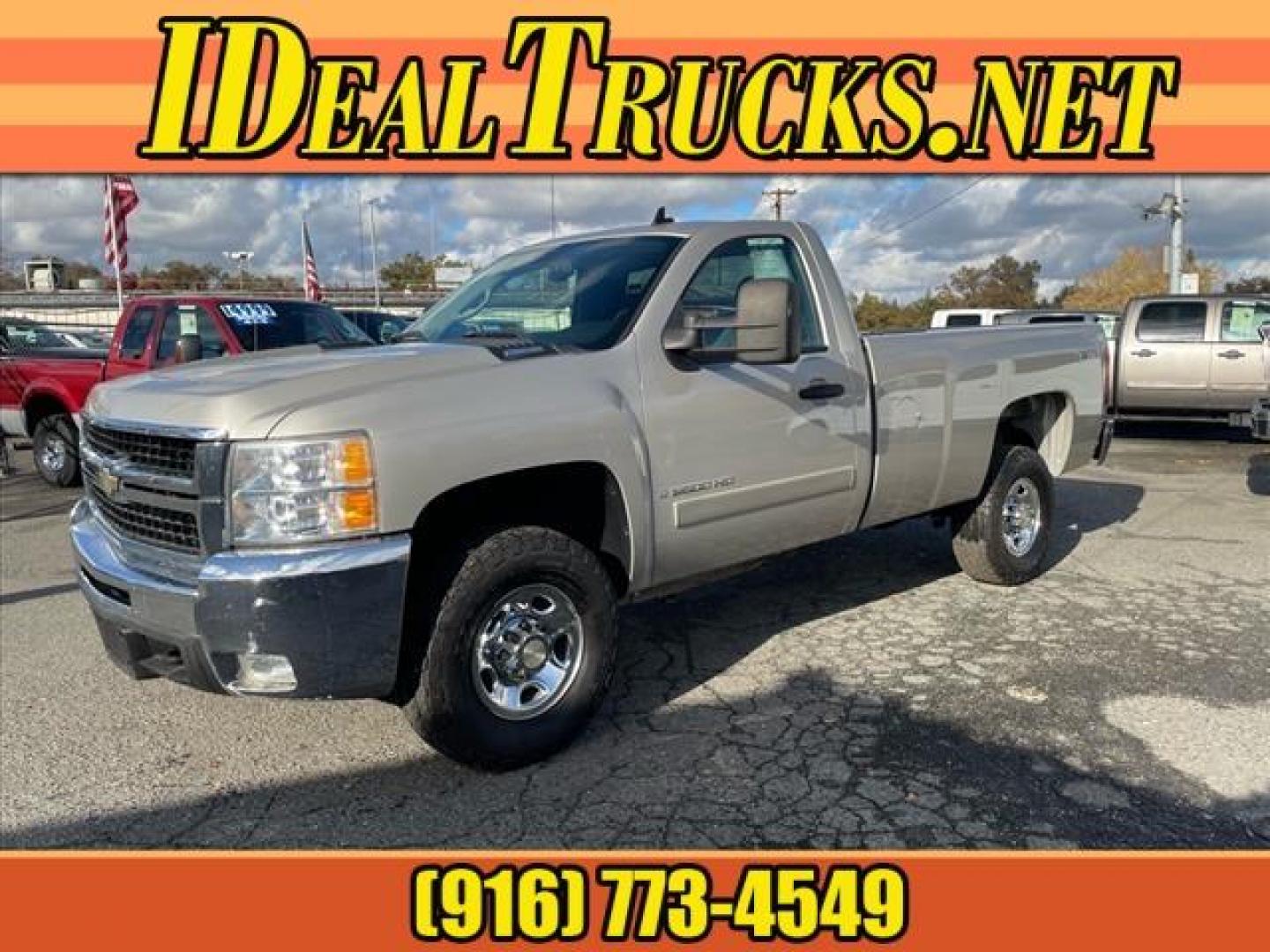 2008 Silver Birch Metallic Chevrolet Silverado 2500HD LT1 (1GCHK24658E) with an 6.6L Duramax 6.6L Diesel Turbo V8 365hp 660ft. lbs. Common Rail Direct Injection engine, Allison 1000 6-Speed Shiftable Automatic transmission, located at 800 Riverside Ave, Roseville, CA, 95678, (916) 773-4549, 38.732265, -121.291039 - Photo#0