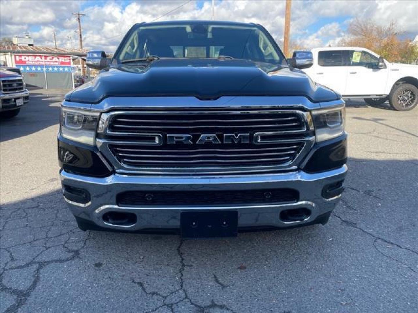 2020 Diamond Black Crystal Pearl Coat RAM 1500 Laramie (1C6SRFJM2LN) with an 3.0L EcoDiesel 3.0L Biodiesel Turbo V6 260hp 480ft. lbs. Common Rail Direct Injection engine, 8-Speed Shiftable Automatic transmission, located at 800 Riverside Ave, Roseville, CA, 95678, (916) 773-4549, 38.732265, -121.291039 - Photo#8