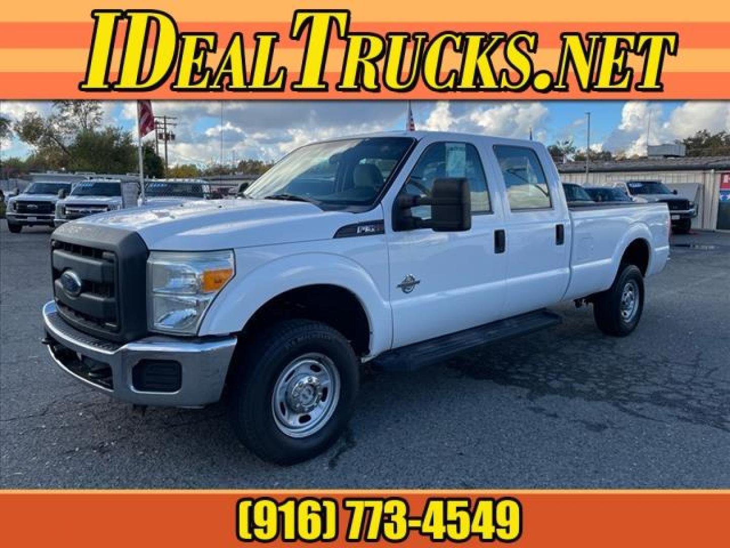 2013 Oxford White Ford F-350 Super Duty XL (1FT8W3BT4DE) with an 6.7L Power Stroke 6.7L Biodiesel Turbo V8 400hp 800ft. lbs. Common Rail Direct Injection engine, 6-Speed Shiftable Automatic transmission, located at 800 Riverside Ave, Roseville, CA, 95678, (916) 773-4549, 38.732265, -121.291039 - Photo#0