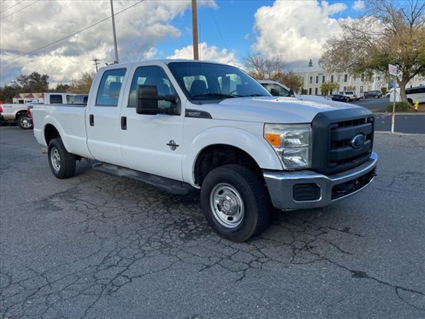 2013 Oxford White Ford F-350 Super Duty XL (1FT8W3BT4DE) with an 6.7L Power Stroke 6.7L Biodiesel Turbo V8 400hp 800ft. lbs. Common Rail Direct Injection engine, 6-Speed Shiftable Automatic transmission, located at 800 Riverside Ave, Roseville, CA, 95678, (916) 773-4549, 38.732265, -121.291039 - Photo#1