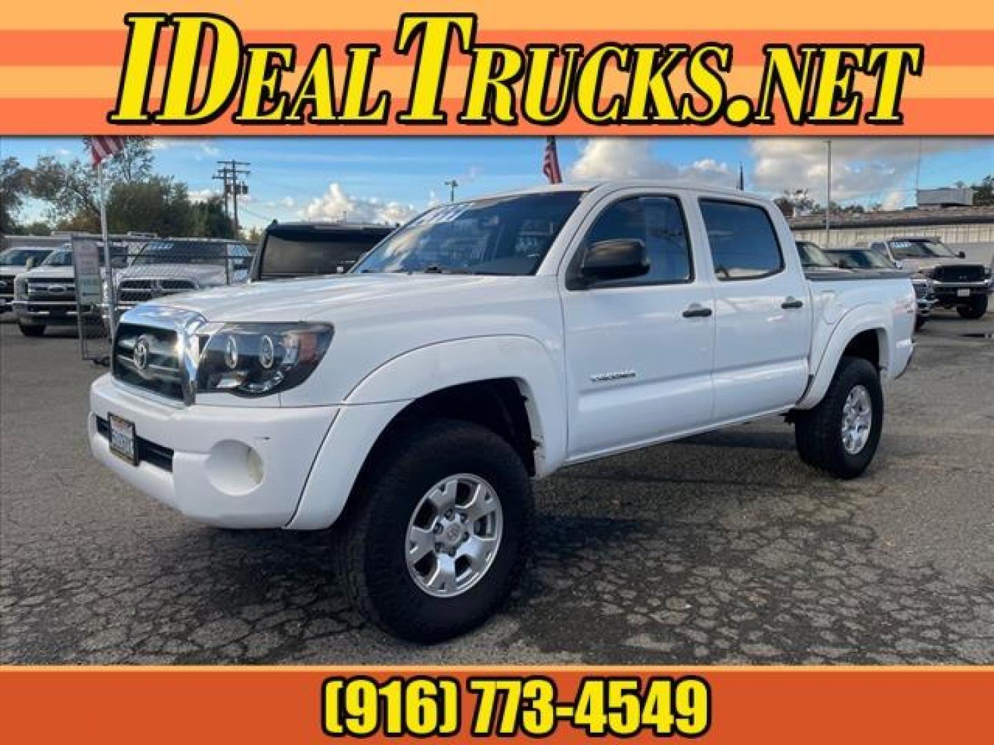 2006 Super White Toyota Tacoma V6 (5TELU42N96Z) with an 4.0L 4.0L NA V6 double overhead cam (DOHC) 24V Other engine, 5-Speed Automatic transmission, located at 800 Riverside Ave, Roseville, CA, 95678, (916) 773-4549, 38.732265, -121.291039 - Photo#0