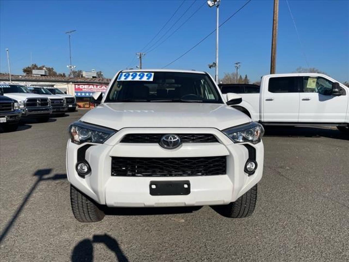 2016 Super White Toyota 4Runner SR5 (JTEBU5JR6G5) with an 4.0L 4.0L V6 270hp 278ft. lbs. Sequential Multiport Fuel Injection engine, 5-Speed Shiftable Automatic transmission, located at 800 Riverside Ave, Roseville, CA, 95678, (916) 773-4549, 38.732265, -121.291039 - 4X4 SR5 ONE OWNER SERVICE RECORDS ON CLEAN CARFAX - Photo#6