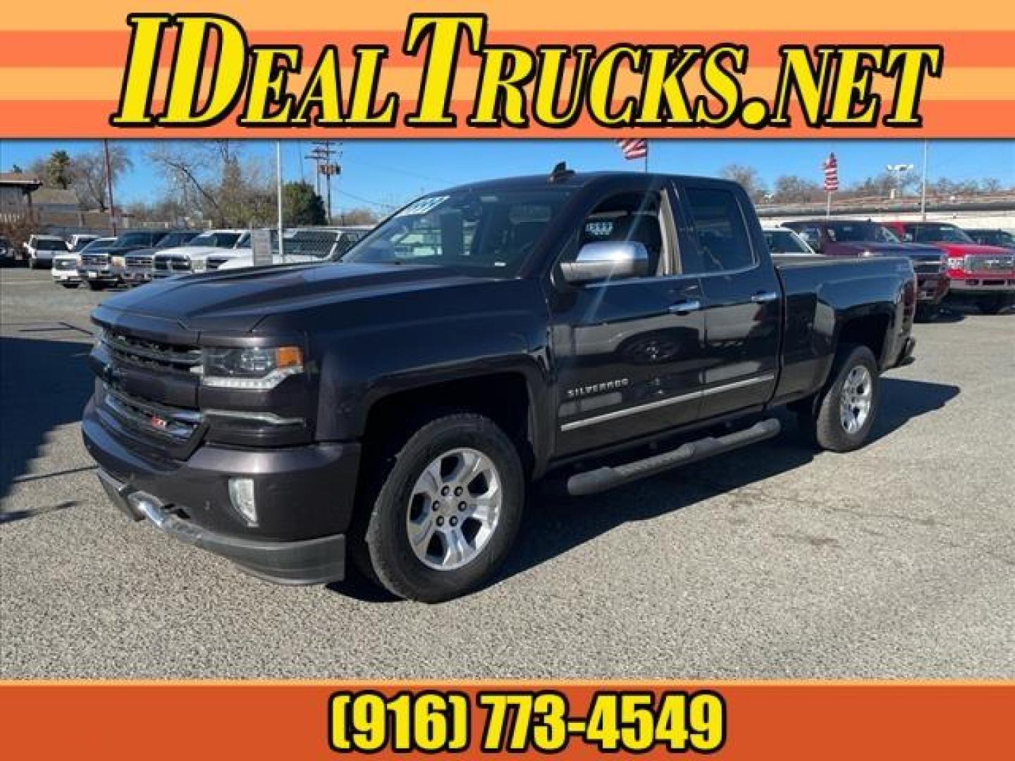 2016 Autumn Bronze Metallic Chevrolet Silverado 1500 LTZ Z71 (1GCVKSEC3GZ) with an 5.3L EcoTec3 5.3L V8 355hp 383ft. lbs. Direct Injection engine, 6-Speed Shiftable Automatic w/Overdrive transmission, located at 800 Riverside Ave, Roseville, CA, 95678, (916) 773-4549, 38.732265, -121.291039 - Photo#0