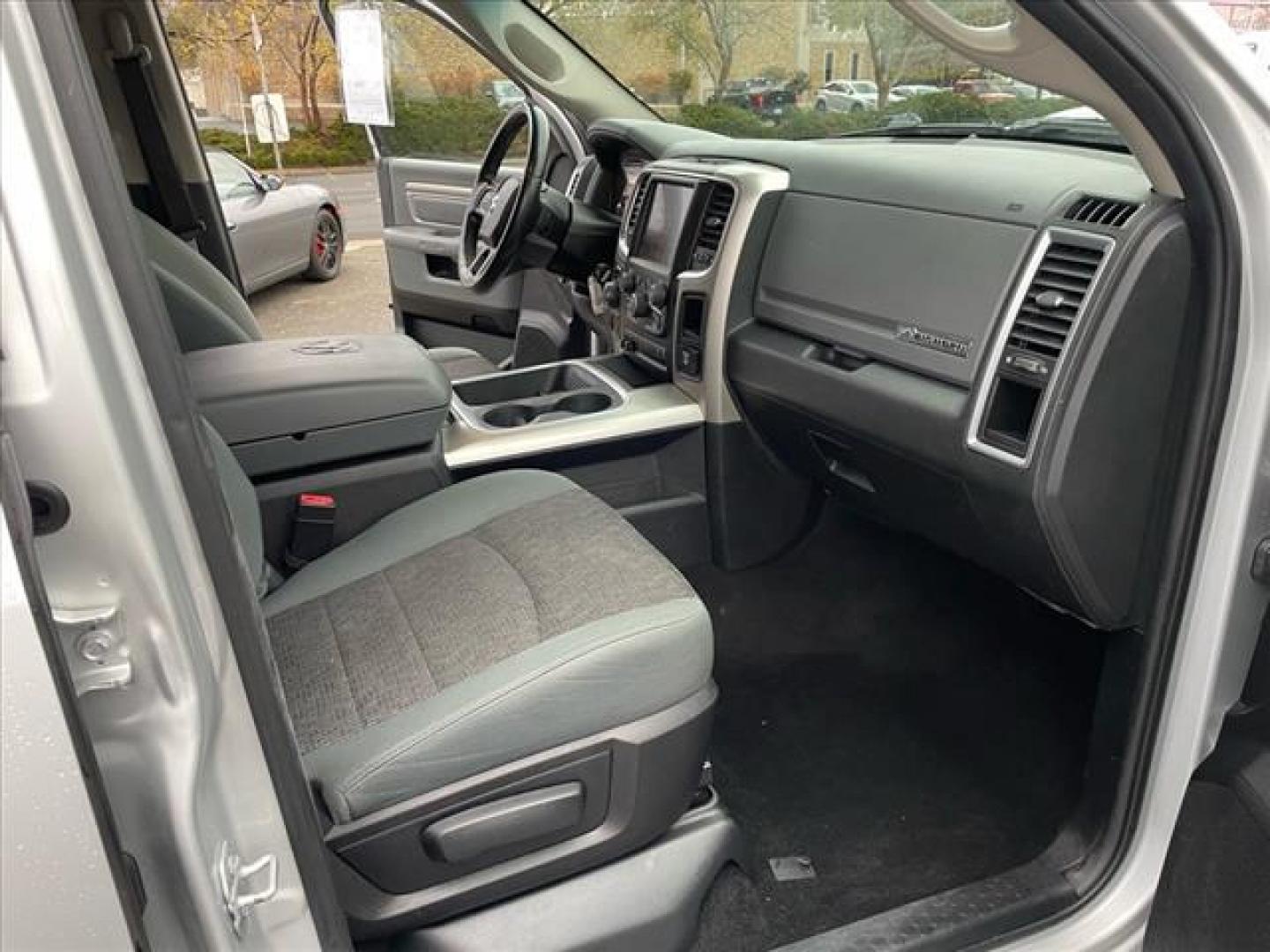 2016 Bright Silver Metallic Clear Coat RAM 1500 Big Horn (1C6RR7LM1GS) with an 3.0L EcoDiesel 3.0L Biodiesel Turbo V6 240hp 420ft. lbs. Common Rail Direct Injection engine, 8-Speed Shiftable Automatic transmission, located at 800 Riverside Ave, Roseville, CA, 95678, (916) 773-4549, 38.732265, -121.291039 - Photo#14