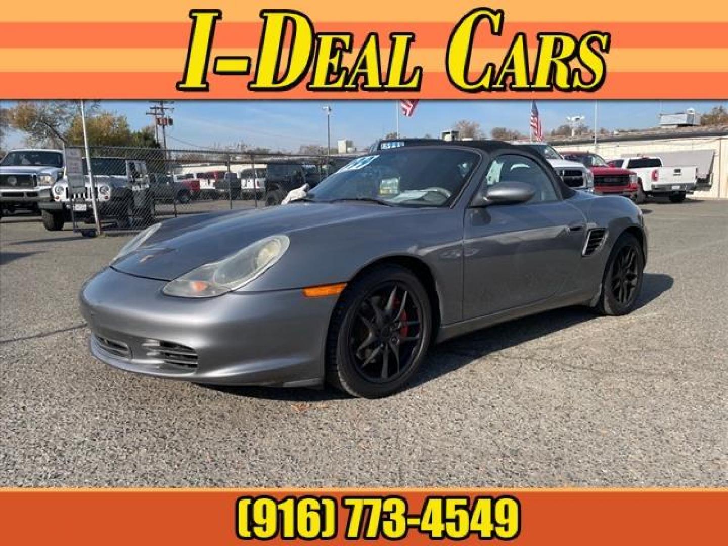 2003 Polar Silver Metallic Porsche Boxster S (WP0CB29883U) with an 3L NA H6 double overhead cam (DOHC) 24V Other engine, 5-Speed Automatic transmission, located at 800 Riverside Ave, Roseville, CA, 95678, (916) 773-4549, 38.732265, -121.291039 - CONVERTIBLE LOW MILES - Photo#0