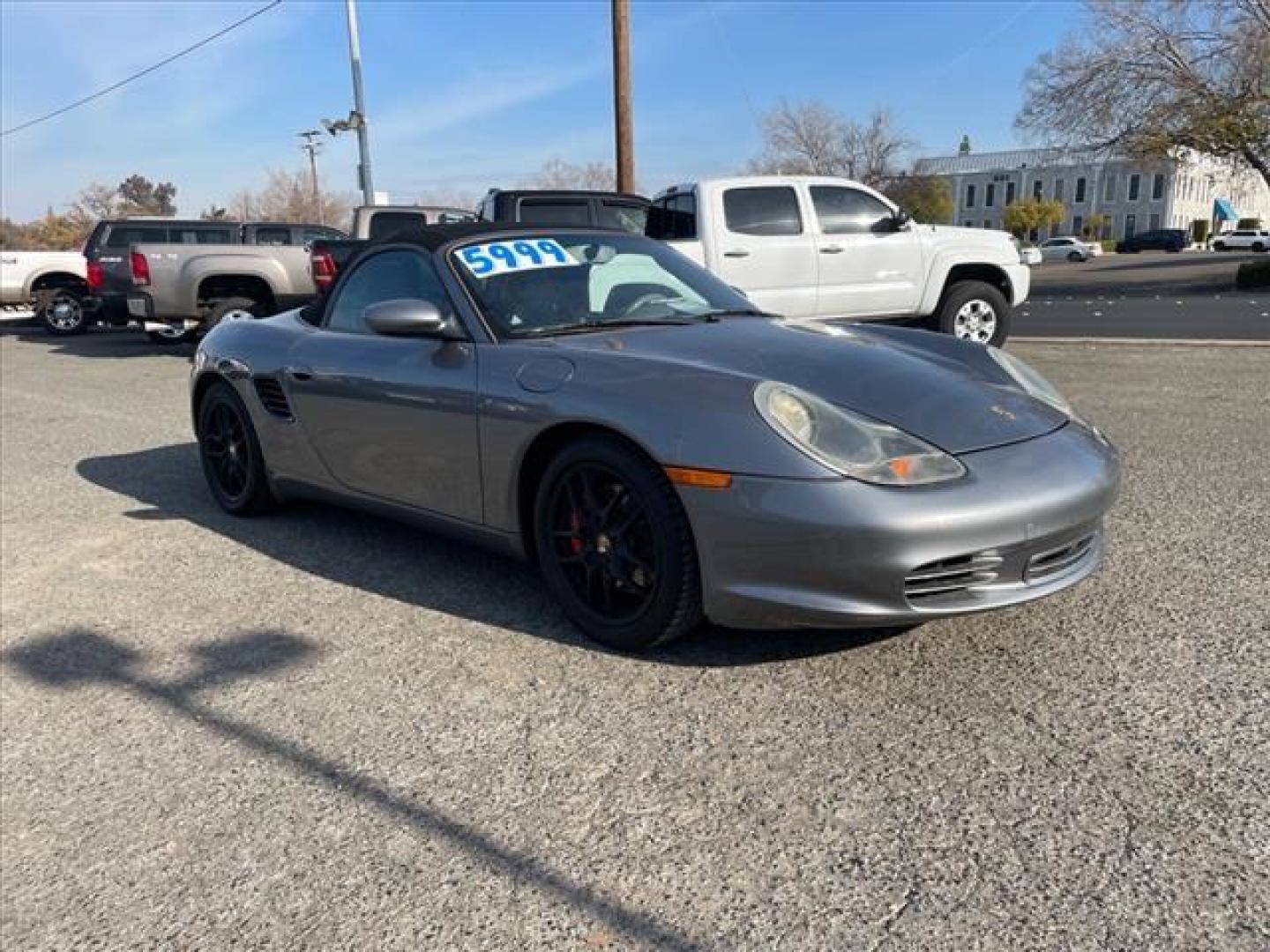 2003 Polar Silver Metallic Porsche Boxster S (WP0CB29883U) with an 3L NA H6 double overhead cam (DOHC) 24V Other engine, 5-Speed Automatic transmission, located at 800 Riverside Ave, Roseville, CA, 95678, (916) 773-4549, 38.732265, -121.291039 - CONVERTIBLE LOW MILES - Photo#1