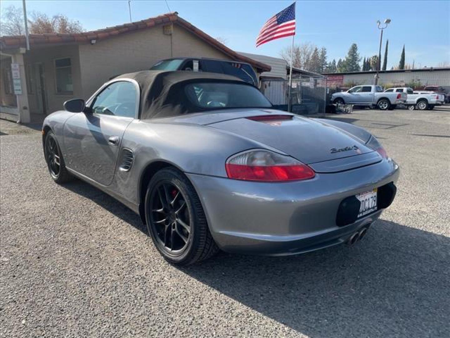 2003 Polar Silver Metallic Porsche Boxster S (WP0CB29883U) with an 3L NA H6 double overhead cam (DOHC) 24V Other engine, 5-Speed Automatic transmission, located at 800 Riverside Ave, Roseville, CA, 95678, (916) 773-4549, 38.732265, -121.291039 - CONVERTIBLE LOW MILES - Photo#2