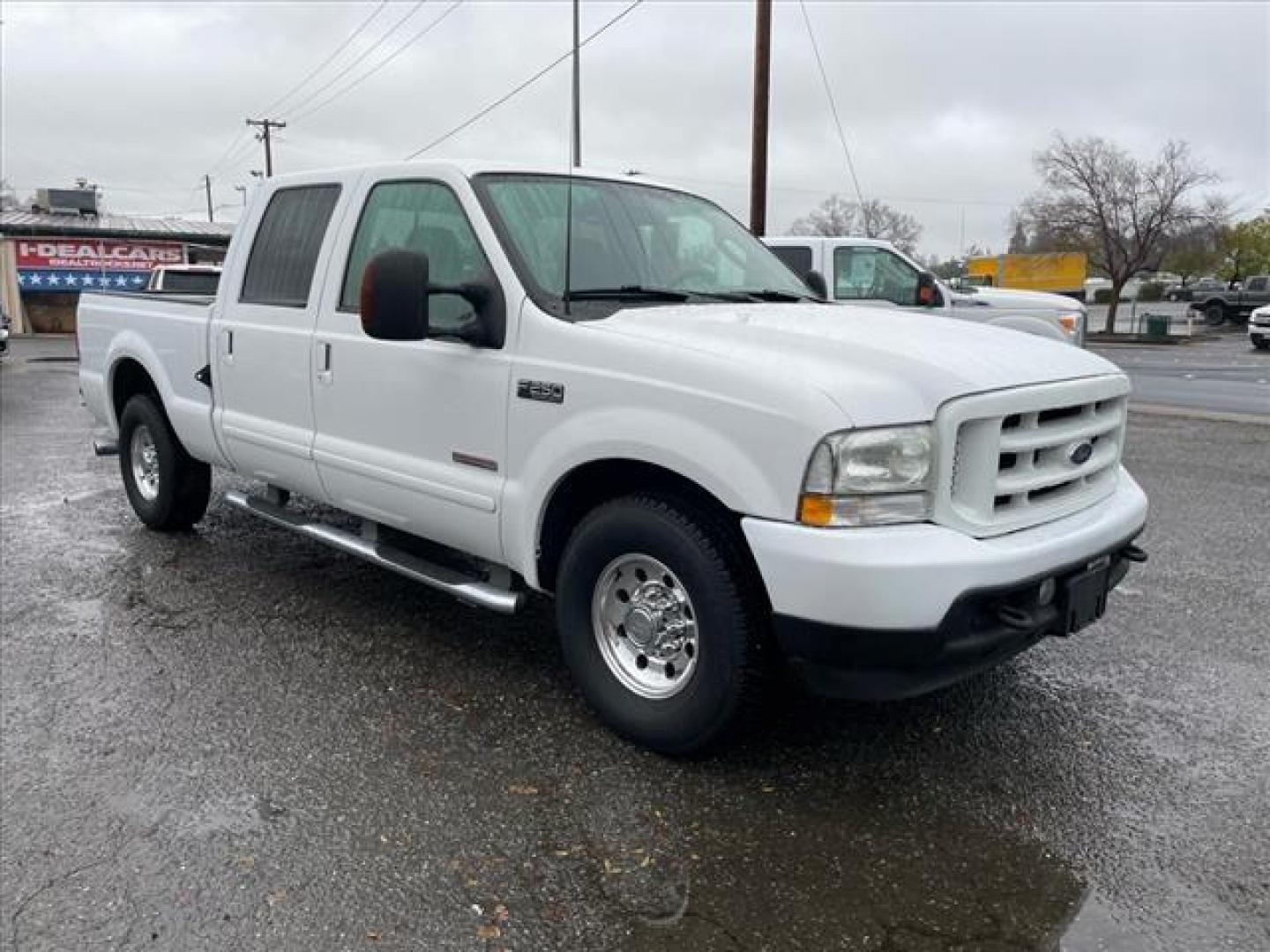 2003 Oxford White Ford F-250 Super Duty XLT (1FTNW20P43E) with an 6.0L Power Stroke 6.0L Diesel Turbo V8 325hp 560ft. lbs. Other engine, 5-Speed Automatic transmission, located at 800 Riverside Ave, Roseville, CA, 95678, (916) 773-4549, 38.732265, -121.291039 - Photo#1