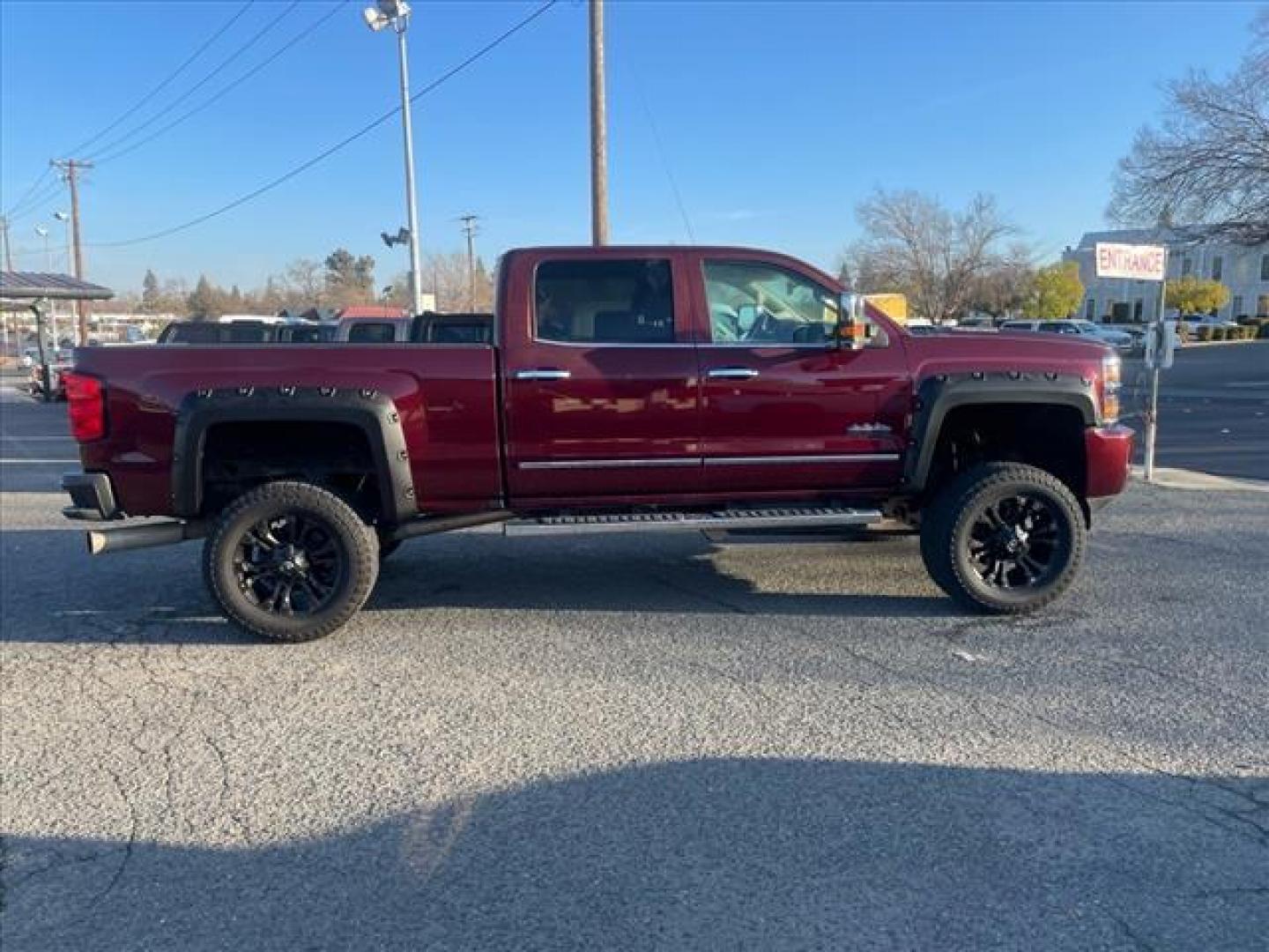 2016 Butte Red Metallic Chevrolet Silverado 2500HD High Country (1GC1KXE87GF) with an 6.6L Duramax 6.6L Diesel Turbo V8 397hp 765ft. lbs. Common Rail Direct Injection engine, Allison 1000 6-Speed Shiftable Automatic transmission, located at 800 Riverside Ave, Roseville, CA, 95678, (916) 773-4549, 38.732265, -121.291039 - Photo#7