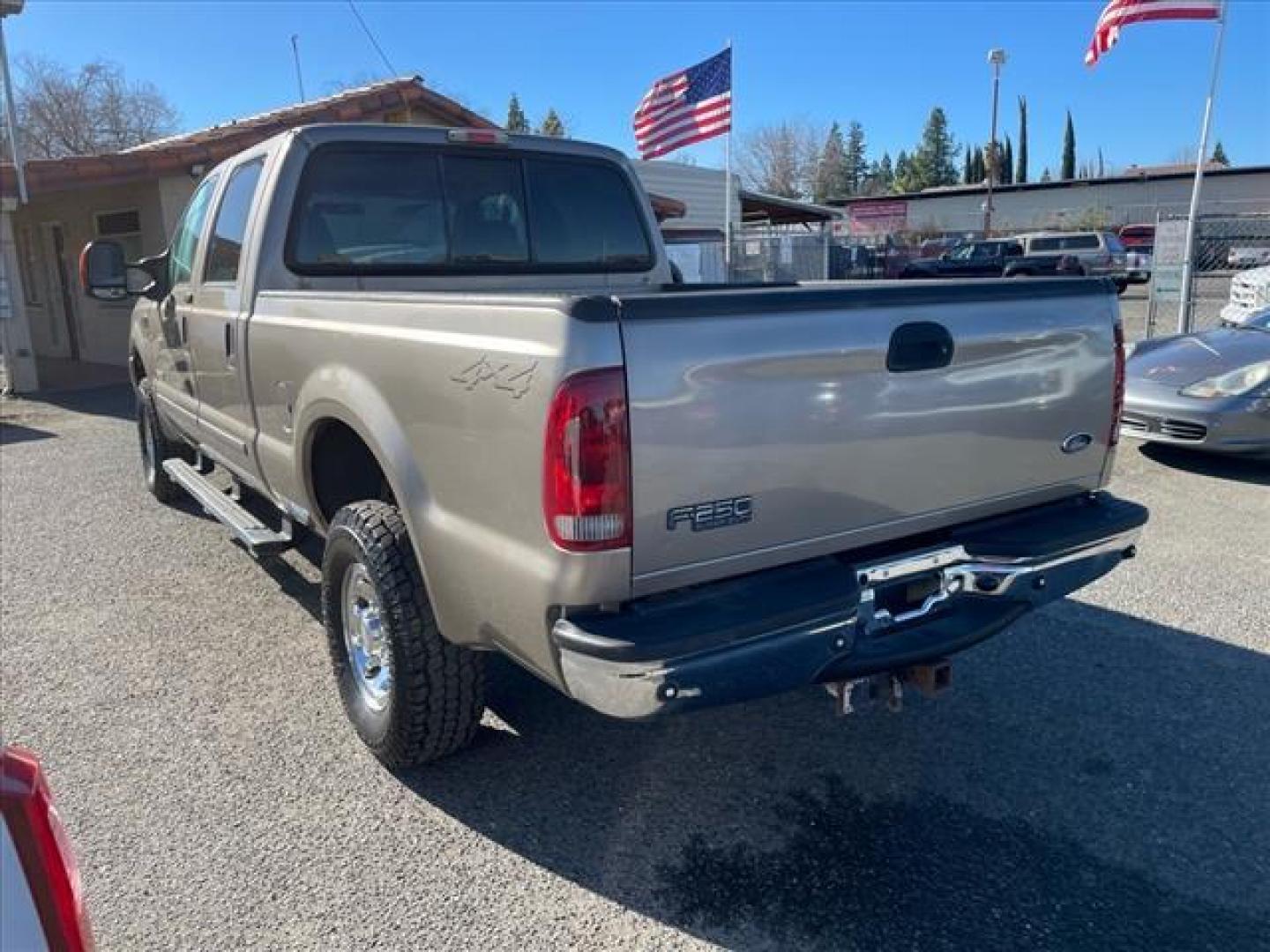 2004 Arizona Beige Clearcoat Metallic Ford F-250 Super Duty XLT (1FTNW21P04E) with an Power Stroke 6.0L Diesel Turbo V8 325hp 560ft. lbs. Other engine, 5-Speed Automatic transmission, located at 800 Riverside Ave, Roseville, CA, 95678, (916) 773-4549, 38.732265, -121.291039 - DIESEL CREW CAB 4X4 XLT LOW MILES SERVICE RECORDS - Photo#2