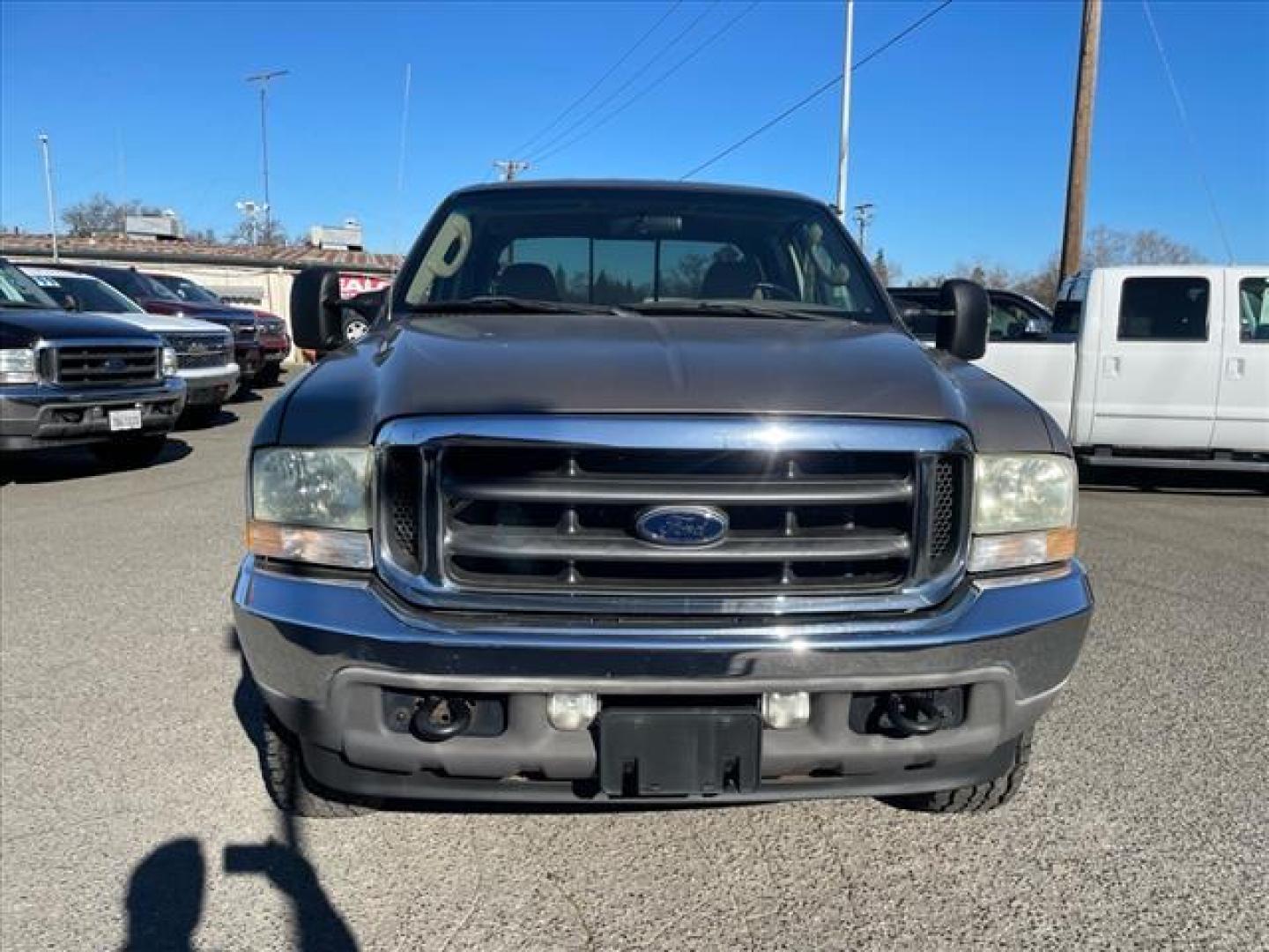 2004 Arizona Beige Clearcoat Metallic Ford F-250 Super Duty XLT (1FTNW21P04E) with an Power Stroke 6.0L Diesel Turbo V8 325hp 560ft. lbs. Other engine, 5-Speed Automatic transmission, located at 800 Riverside Ave, Roseville, CA, 95678, (916) 773-4549, 38.732265, -121.291039 - DIESEL CREW CAB 4X4 XLT LOW MILES SERVICE RECORDS - Photo#8