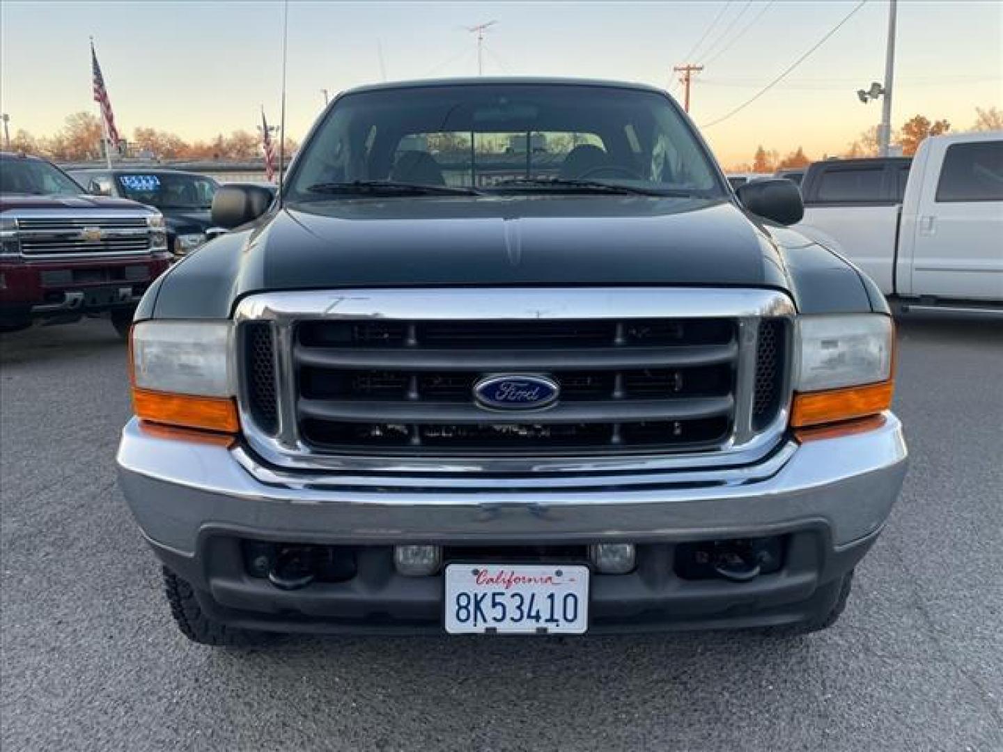 2001 Dark Highland Green Clearcoat Metallic Ford F-250 Super Duty XLT (1FTNW21F21E) with an Power Stroke 7.3L Diesel Turbo V8 250hp 505ft. lbs. Other engine, 4-Speed Automatic transmission, located at 800 Riverside Ave, Roseville, CA, 95678, (916) 773-4549, 38.732265, -121.291039 - 7.3 DIESEL CREW CAB 4X4 OFF ROAD XLT LOW MILES CLEAN CARFAX - Photo#7