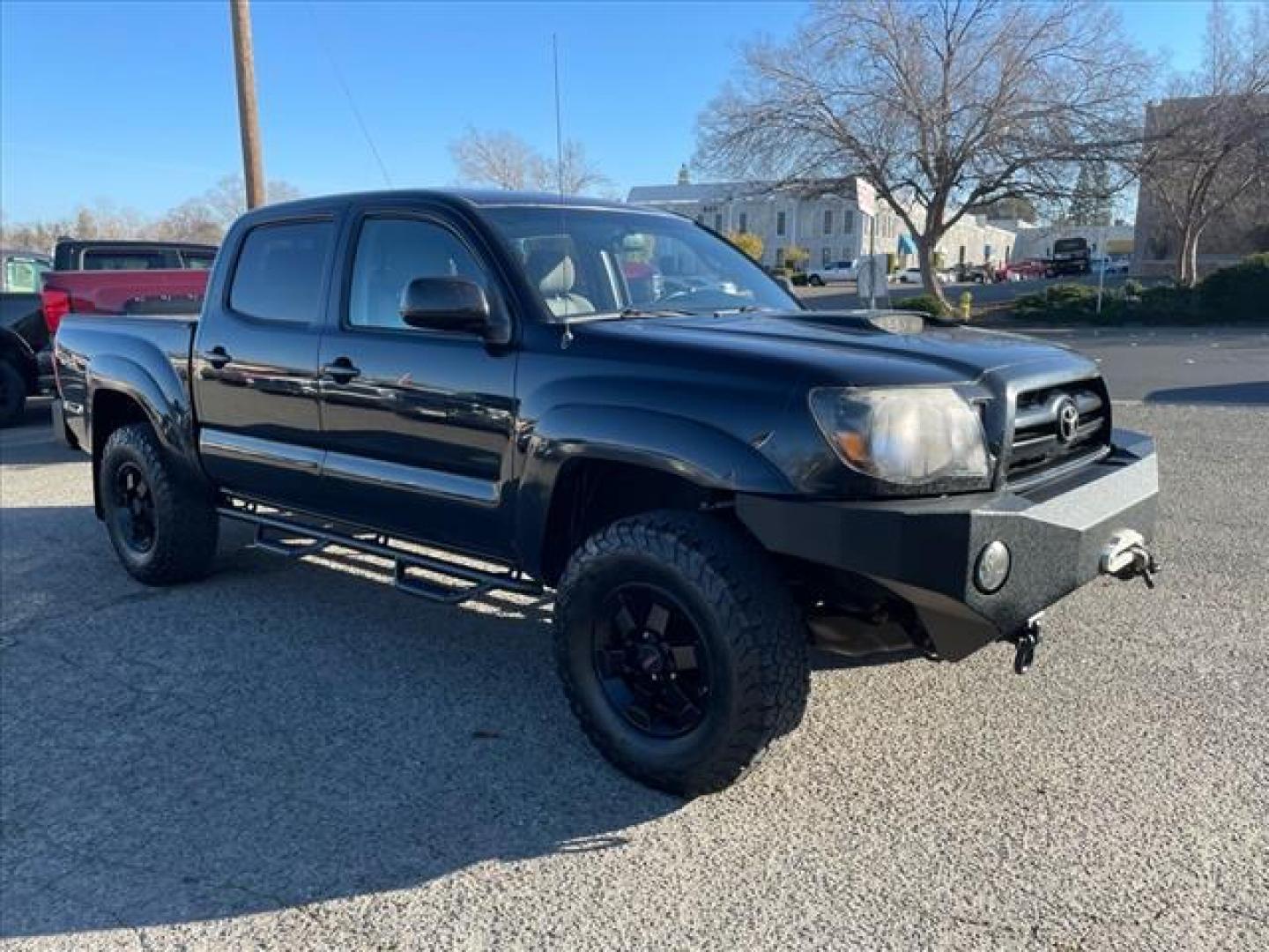 2008 Black Sand Pearl Toyota Tacoma V6 (5TELU42N88Z) with an 4.0L 4.0L V6 236hp 266ft. lbs. Sequential Electronic Fuel Injection engine, 6-Speed Manual transmission, located at 800 Riverside Ave, Roseville, CA, 95678, (916) 773-4549, 38.732265, -121.291039 - 4X4 DOUBLE CAB - Photo#1