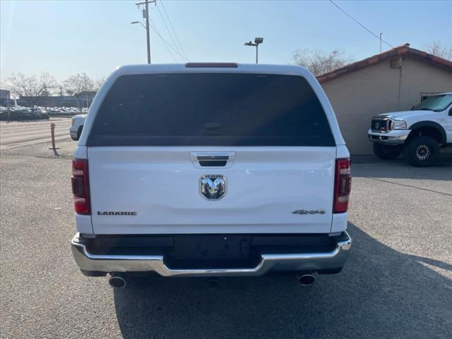 2020 Bright White Clear Coat RAM 1500 Laramie (1C6SRFJM7LN) with an 3.0L EcoDiesel 3.0L Biodiesel Turbo V6 260hp 480ft. lbs. Common Rail Direct Injection engine, 8-Speed Shiftable Automatic transmission, located at 800 Riverside Ave, Roseville, CA, 95678, (916) 773-4549, 38.732265, -121.291039 - Photo#9