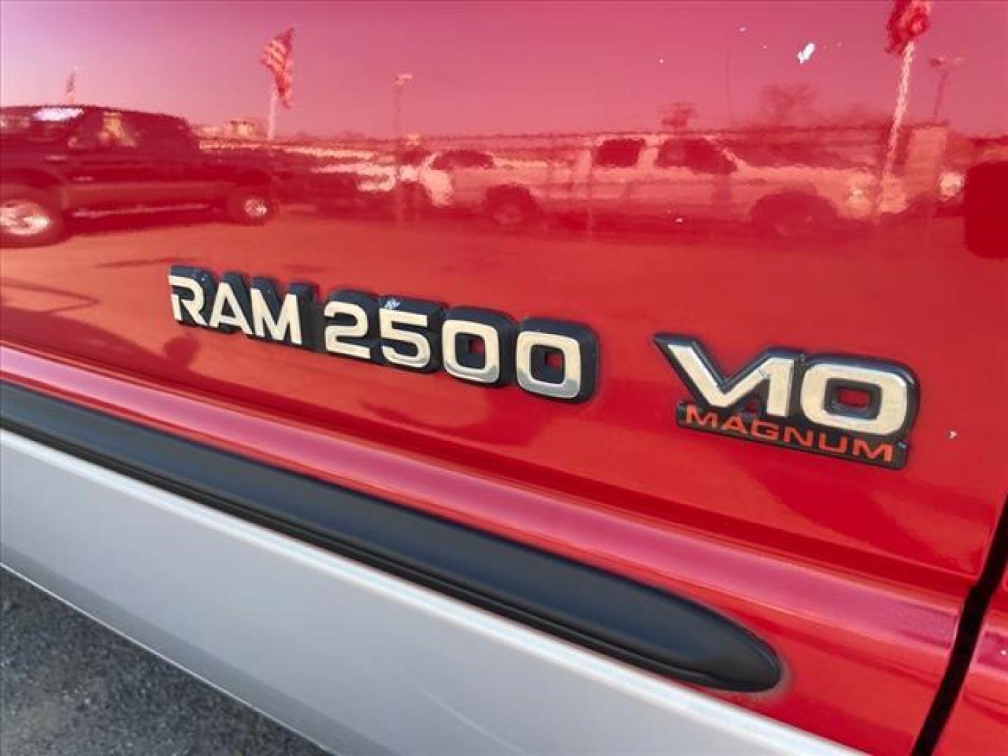 1999 Red Dodge Ram 2500 Laramie SLT (3B7KC23W4XG) with an 8.0L V10 OHV 20V FI Engine Other engine, 4-Speed Automatic transmission, located at 800 Riverside Ave, Roseville, CA, 95678, (916) 773-4549, 38.732265, -121.291039 - QUAD CAB SLT 85K MILES LEATHER CLEAN CARFAX - Photo#2