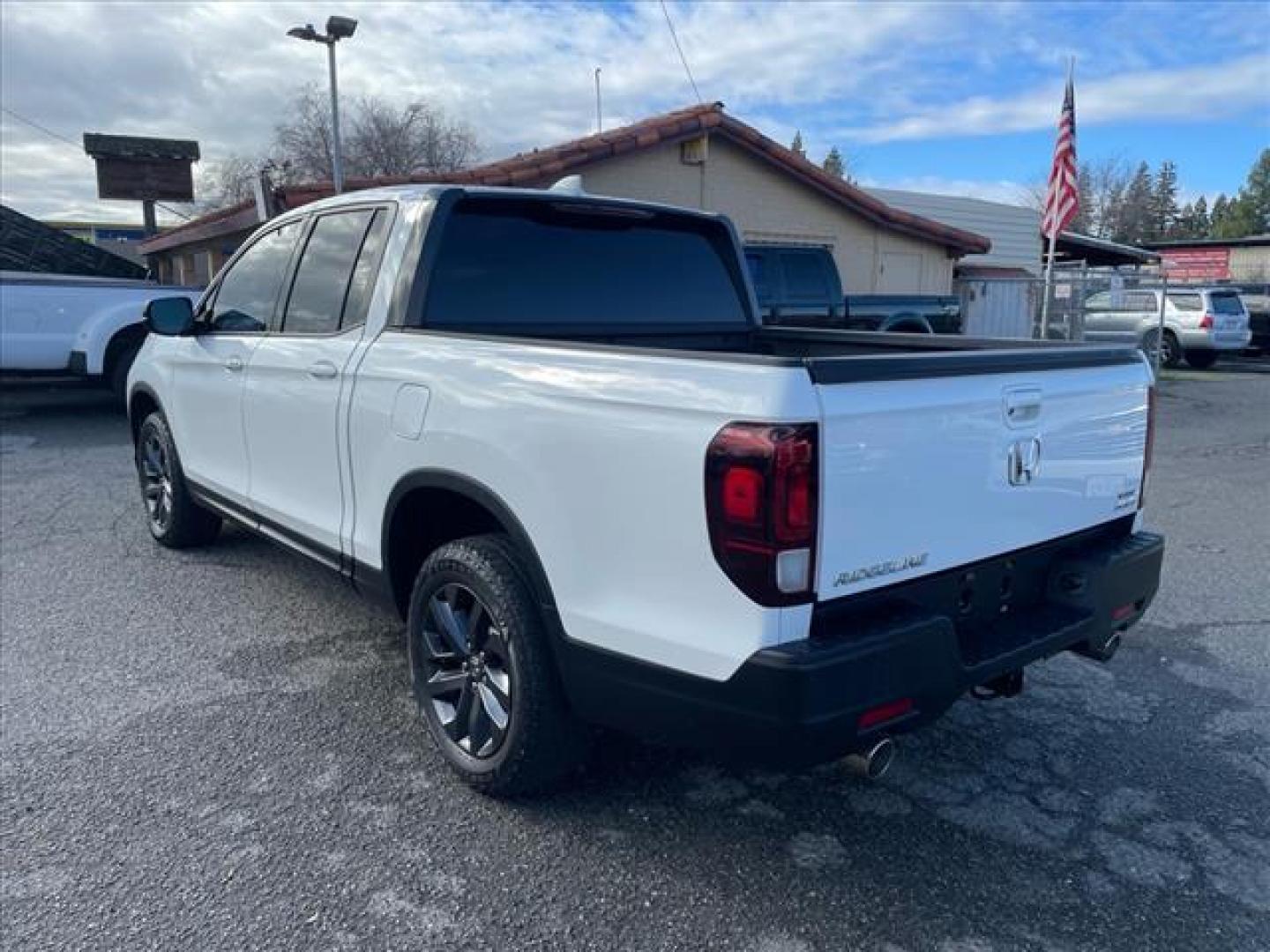 2021 Platinum White Pearl Honda Ridgeline Sport (5FPYK3F13MB) with an 3.5L 3.5L V6 280hp 262ft. lbs. Direct Injection engine, 9-Speed Shiftable Automatic transmission, located at 800 Riverside Ave, Roseville, CA, 95678, (916) 773-4549, 38.732265, -121.291039 - AWD SPORT SERVICE RECORDS ON CLEAN CARFAX - Photo#2